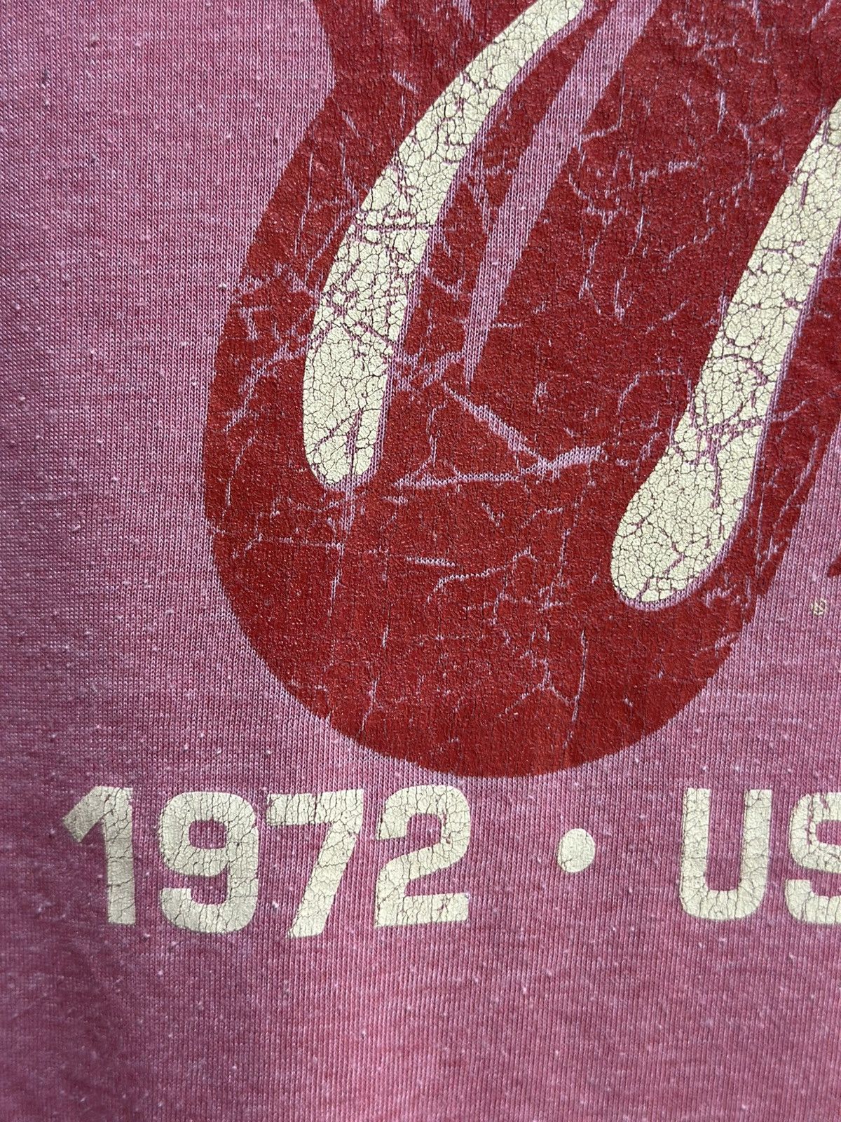 Band Tees Thrashed Vintage Rolling Stones Tour Long Sleeve Tee Fadee Size US M / EU 48-50 / 2 - 4 Thumbnail