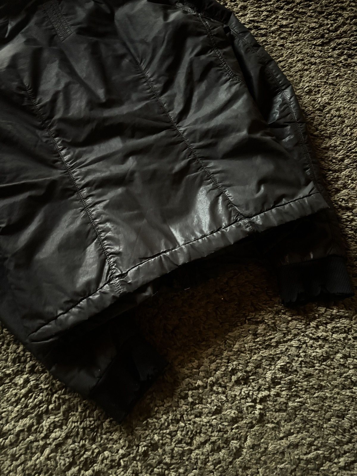 Rick Owens Drkshdw AW08 Rick Owens Drkshdw „Stag” Waxed Cotton Scuba Jacket Size US S / EU 44-46 / 1 - 13 Thumbnail
