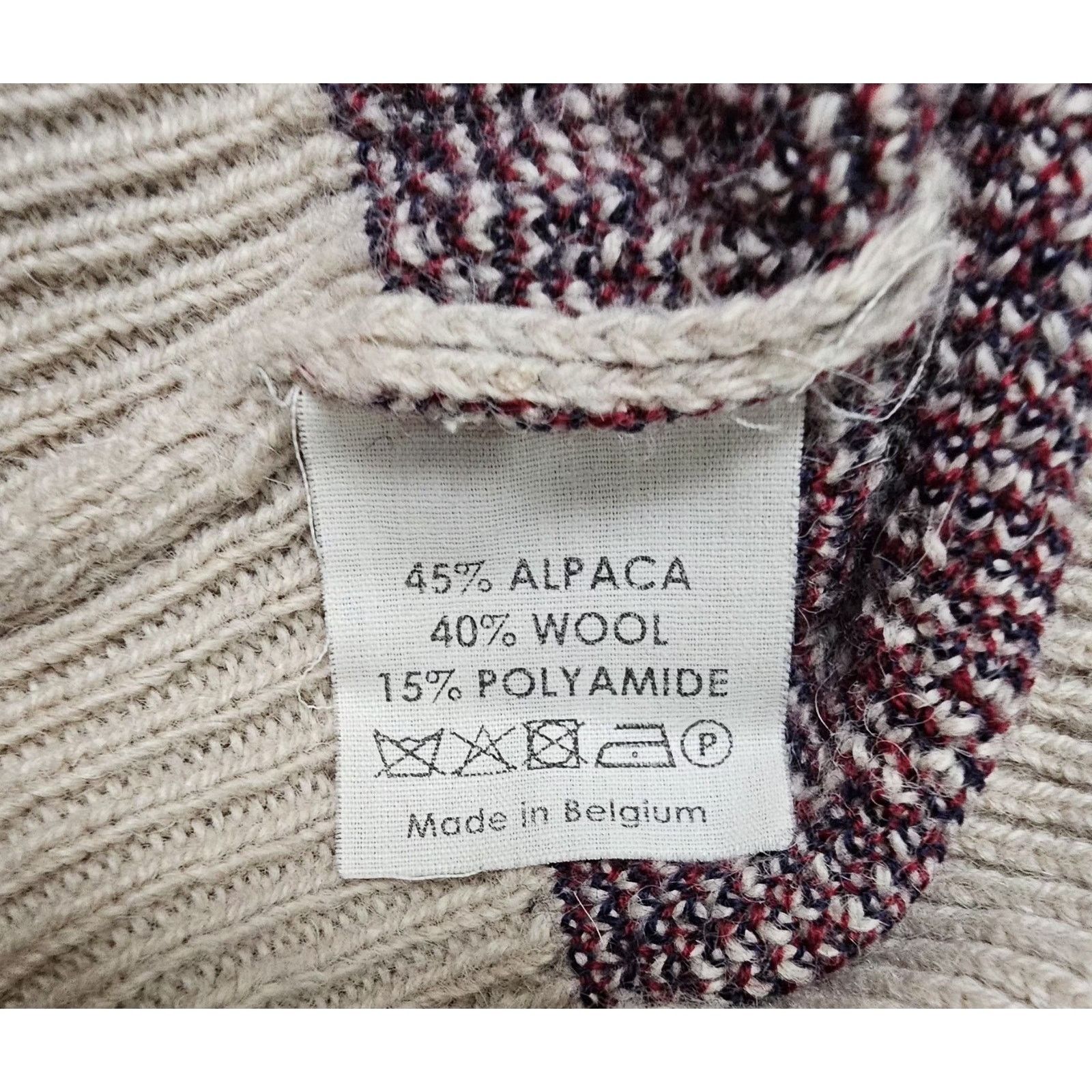 Dries Van Noten Dries Van Noten Men’s Vintage Alpaca/Wool Sweater Size S Size US S / EU 44-46 / 1 - 7 Thumbnail