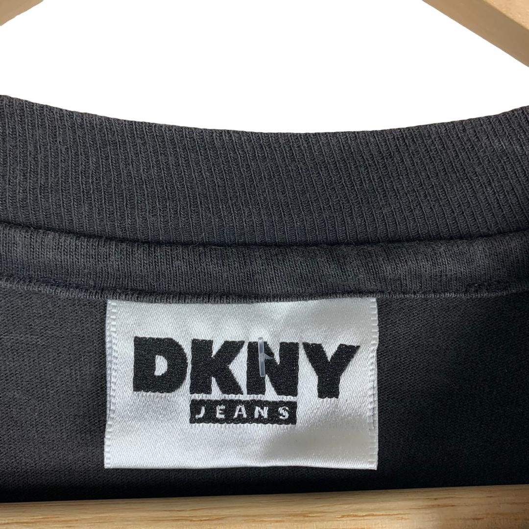 DKNY Vintage DKNY Jeans Big Logo Tee Size US L / EU 52-54 / 3 - 3 Thumbnail