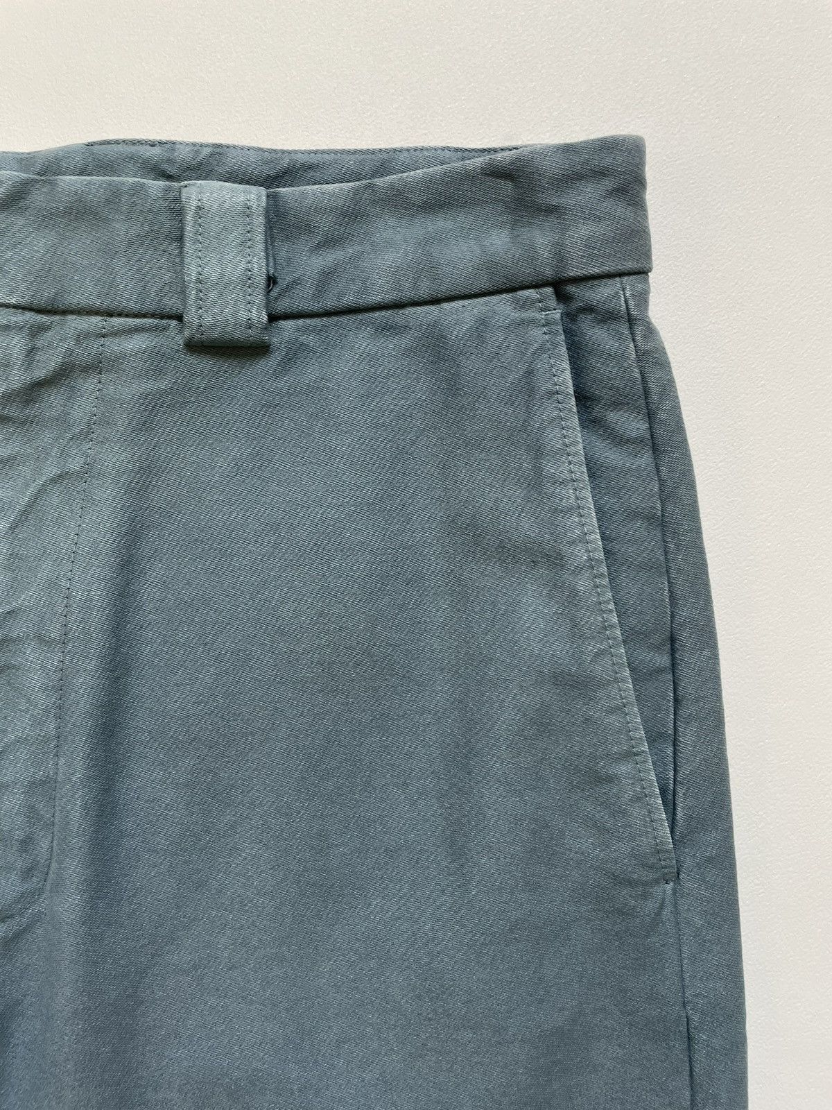 Dries Van Noten Sample ‘Washed Blue’ Wide Leg Utility Pants Size US 32 / EU 48 - 7 Thumbnail
