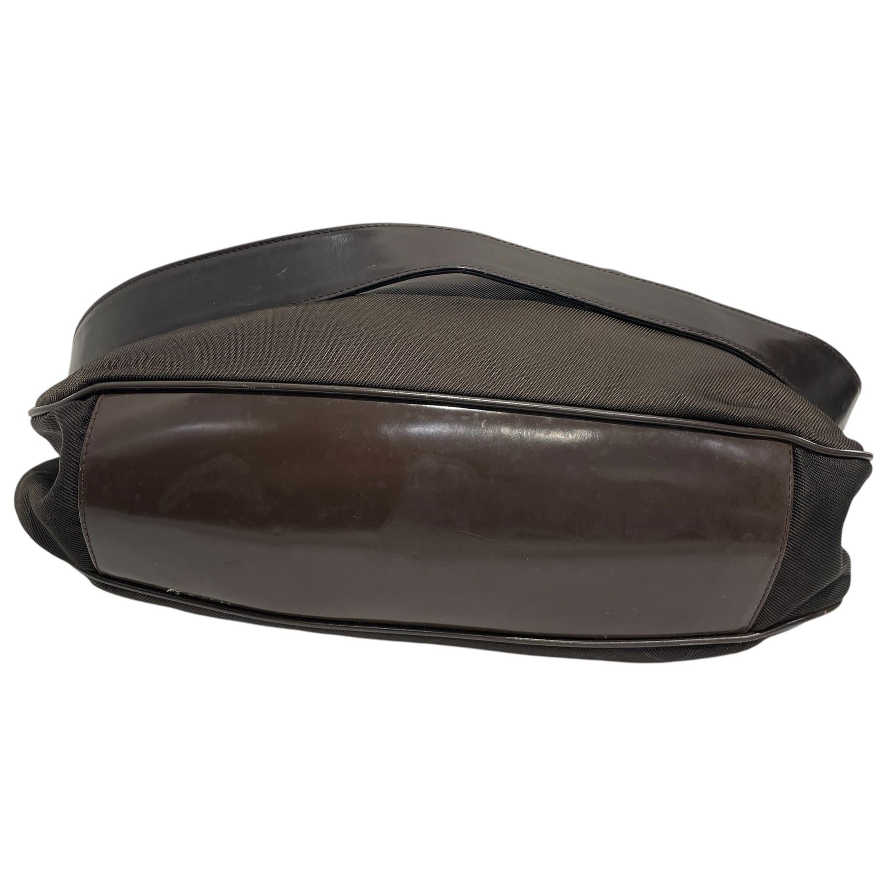 Gucci Bamboo Handle Nylon Handbag Size ONE SIZE - 4 Thumbnail