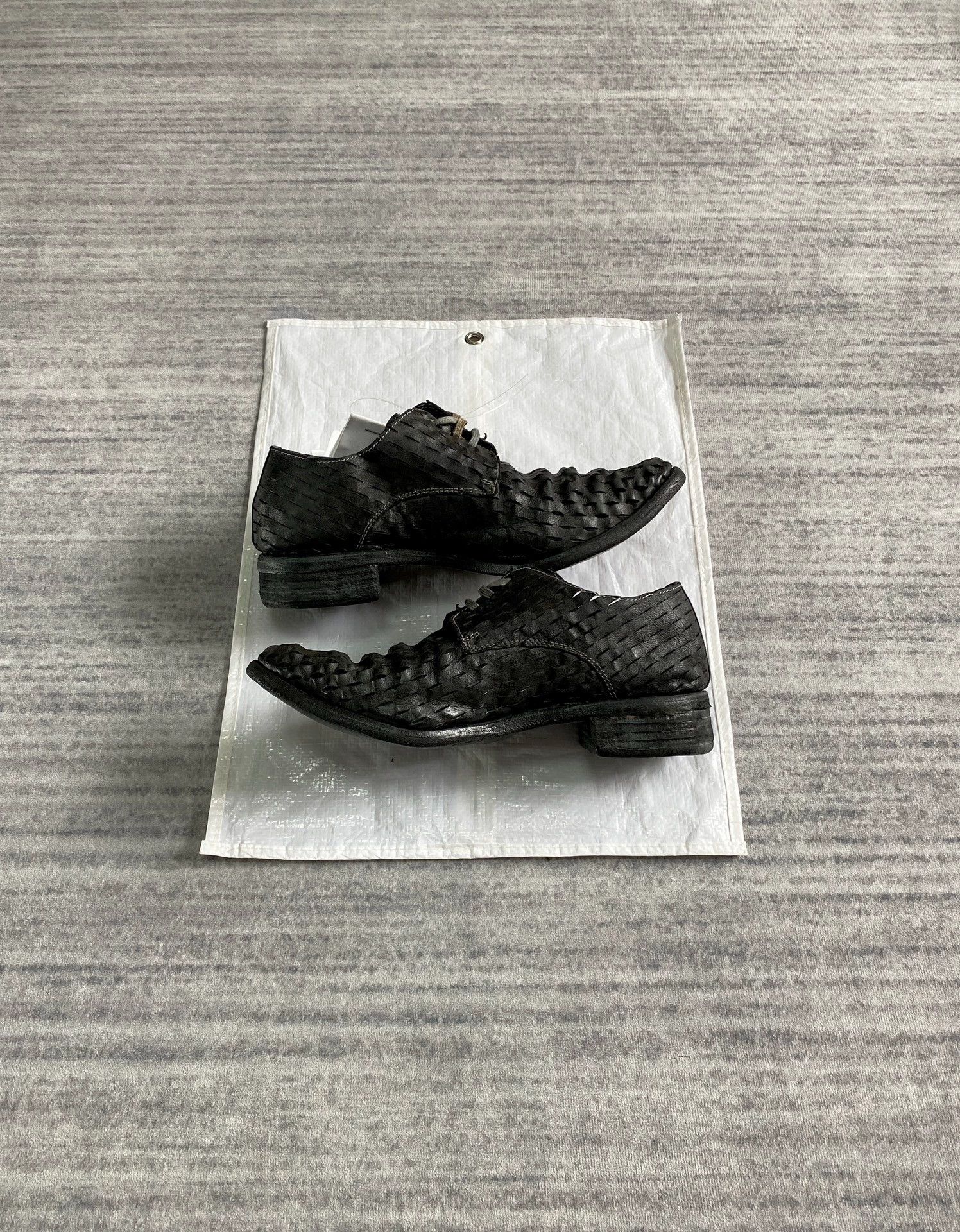 Carol Christian Poell CCP Laser-Cut Mesh Derby 19 US8 Kangaroo Leather New Size US 8 / EU 41 - 4 Thumbnail