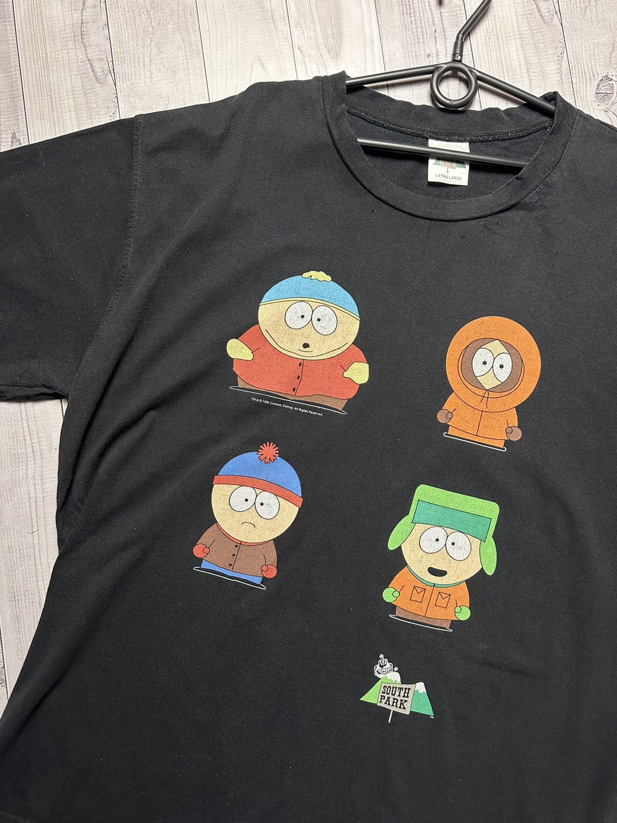 Cartoon Network × Vintage Vintage South Park cartoon tee size XL 1998 rare logo Size US XL / EU 56 / 4 - 2 Thumbnail