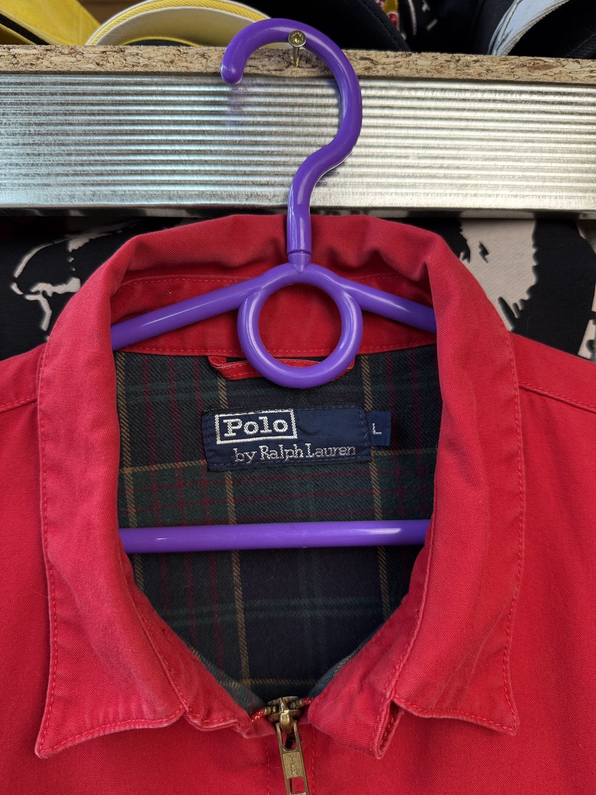 Polo Ralph Lauren × Vintage Vintage Polo Ralph Lauren Red Jacket 90’s Large Size US L / EU 52-54 / 3 - 9 Thumbnail