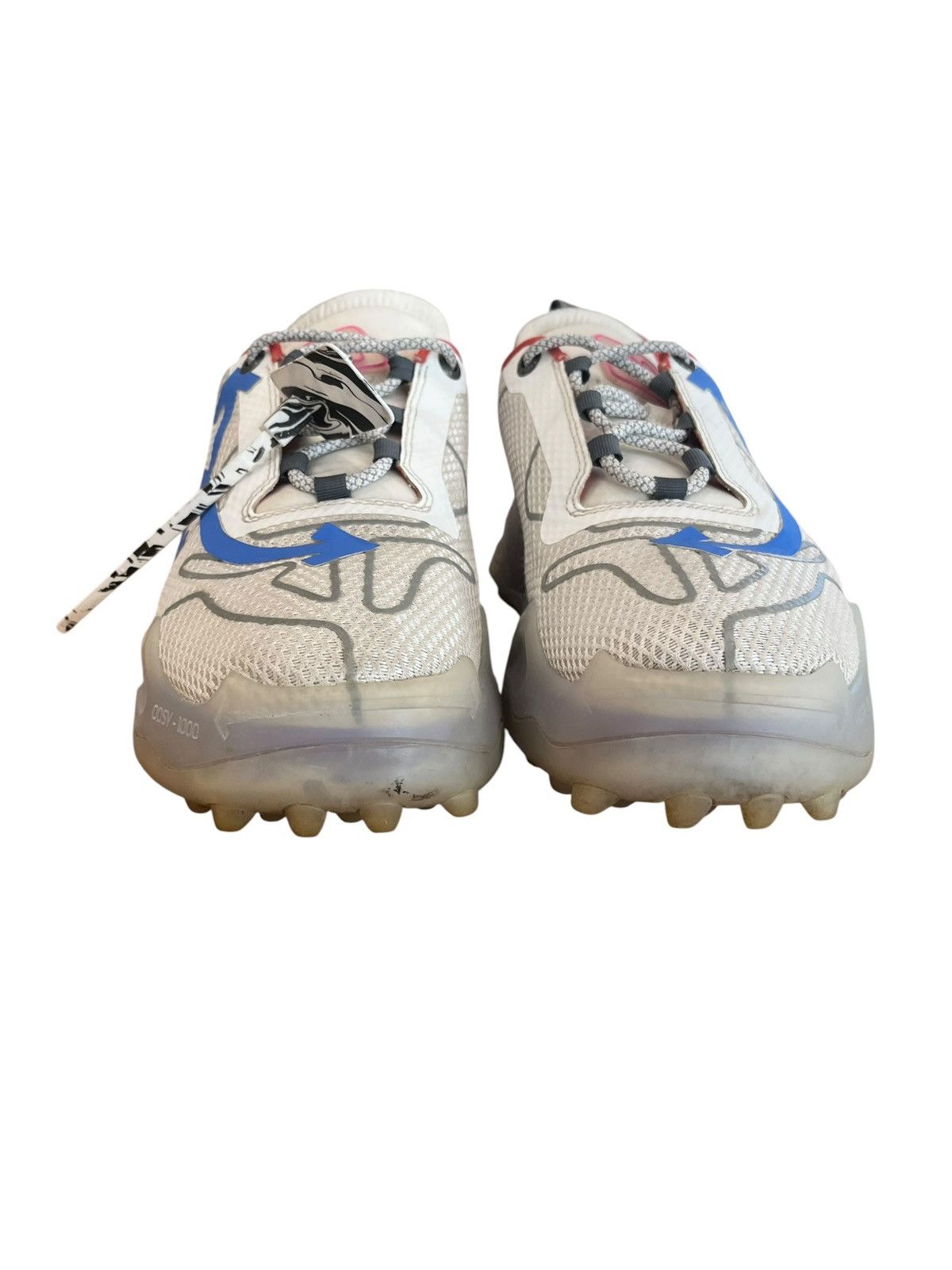Off-White Off-White ODSY Mesh Transparent Blue Size US 10 / EU 43 - 5 Thumbnail