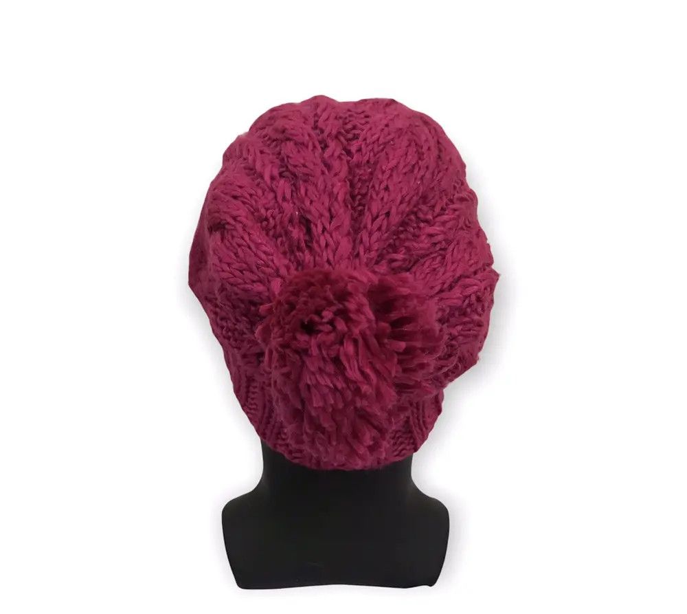Japanese Brand × Kapital × Vintage Japanese Brand Milsa Knit Design Beanie Hat Size ONE SIZE - 4 Thumbnail