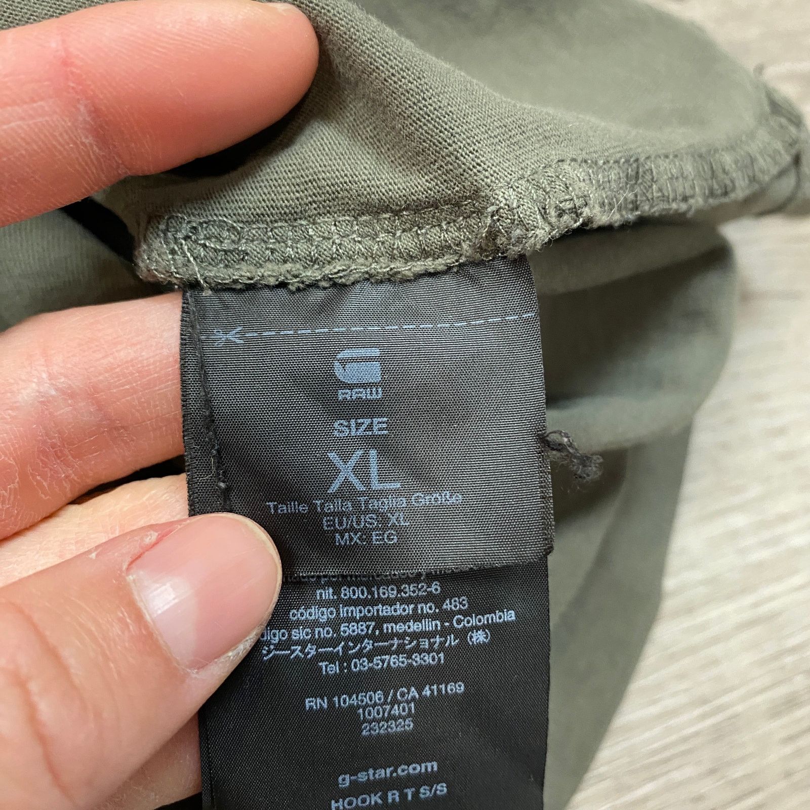 G-Star G Star Raw Hook Round Neck Short Sleeve T Shirt Men's Medium Size US M / EU 48-50 / 2 - 10 Thumbnail