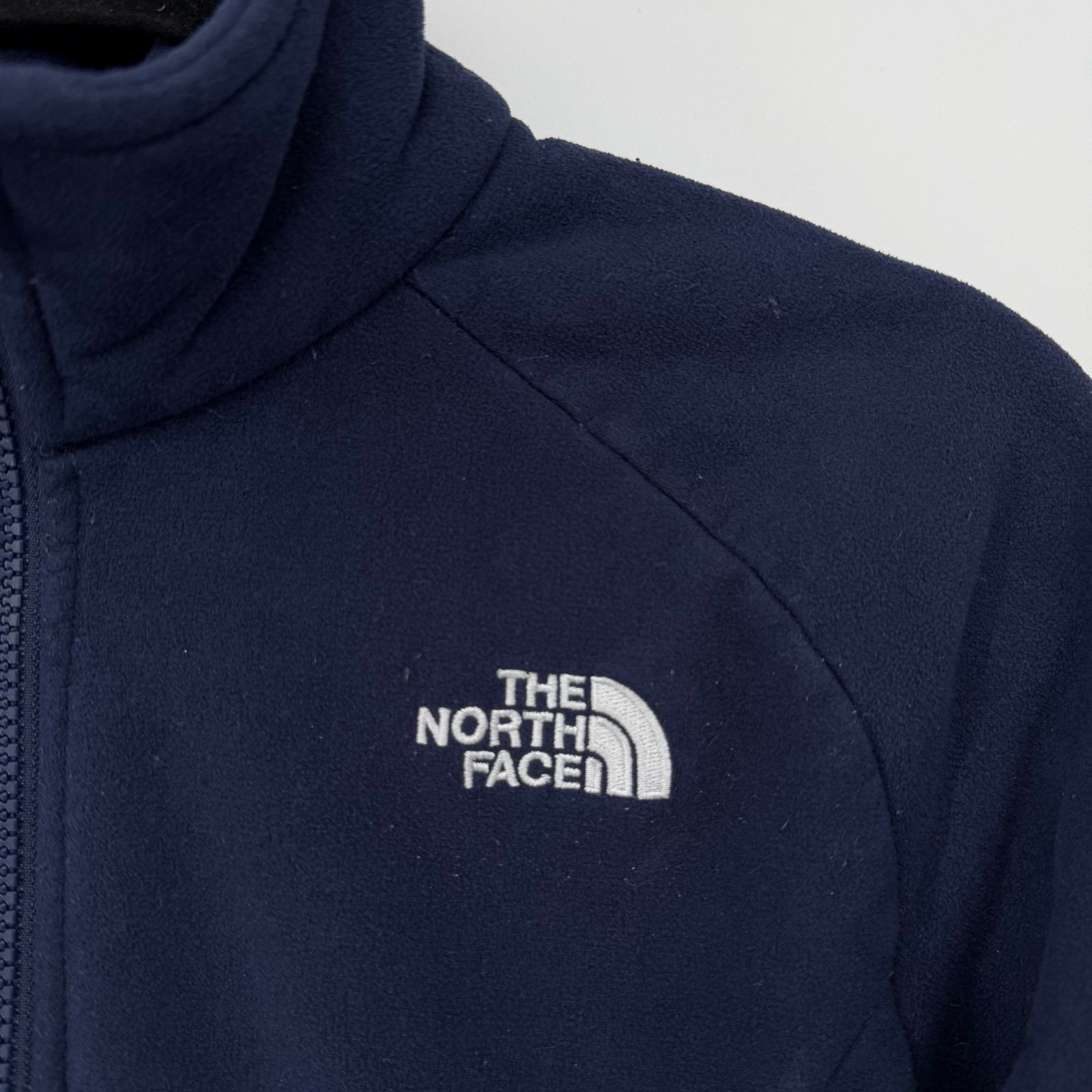 The North Face The North Face Fleece Full Zip Jacket Size Small Blue Size S / US 4 / IT 40 - 2 Thumbnail