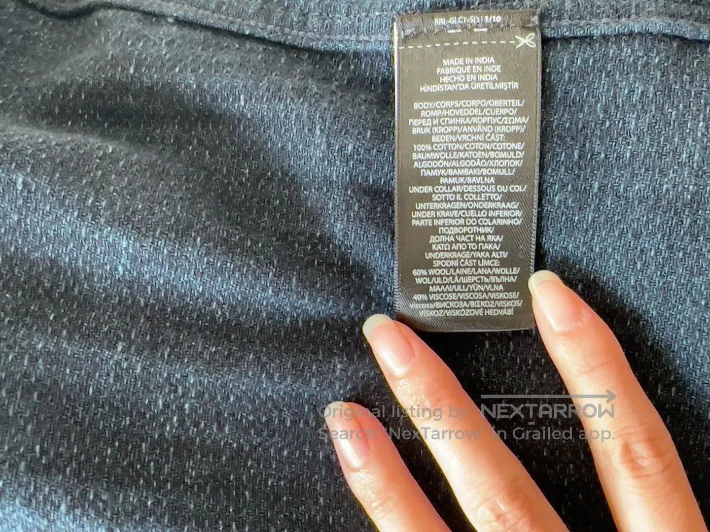 RRL Ralph Lauren RRL Blue M Size Blazer Jacket. Size US M / EU 48-50 / 2 - 4 Thumbnail