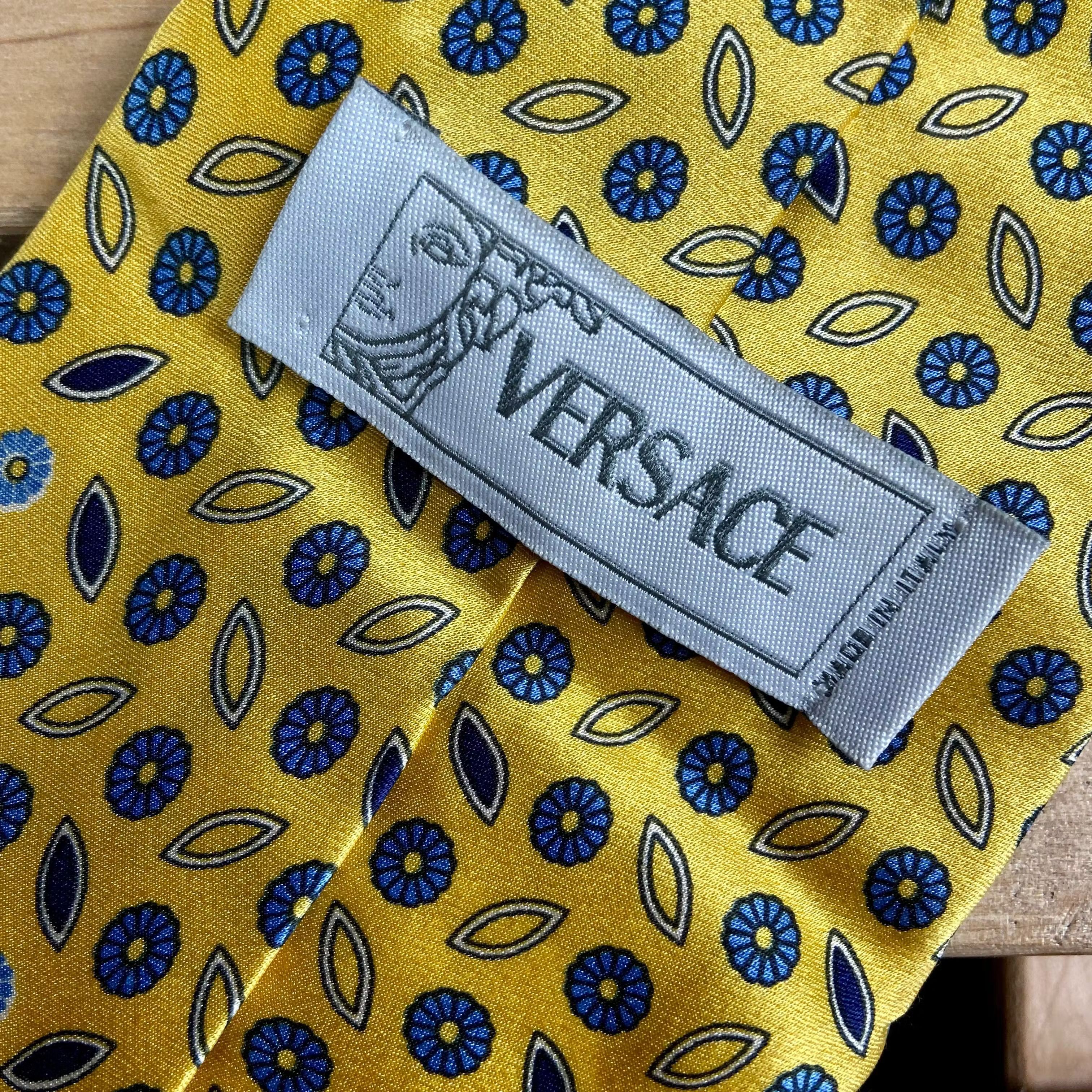 Versace Mens Tie Versace Silk Size ONE SIZE - 5 Thumbnail