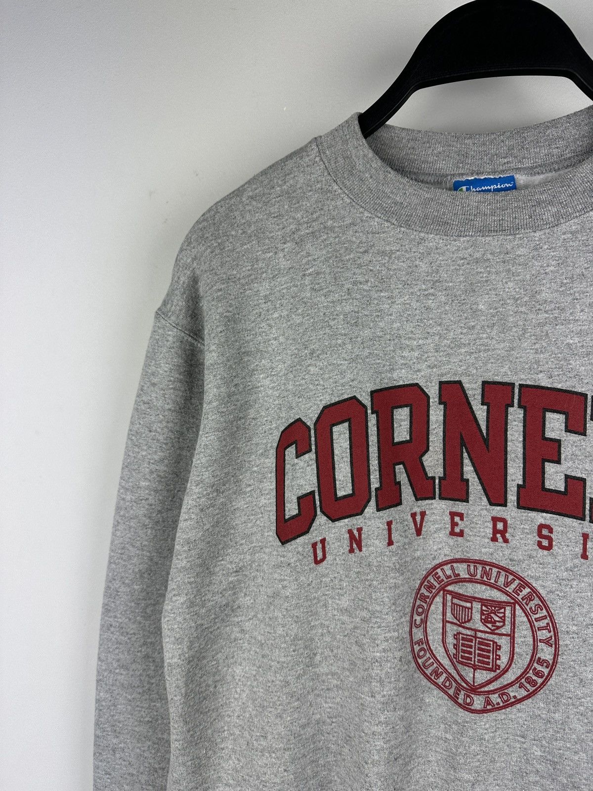 Champion Vintage Cornell University Grey Sweatshirt Size US S / EU 44-46 / 1 - 2 Thumbnail