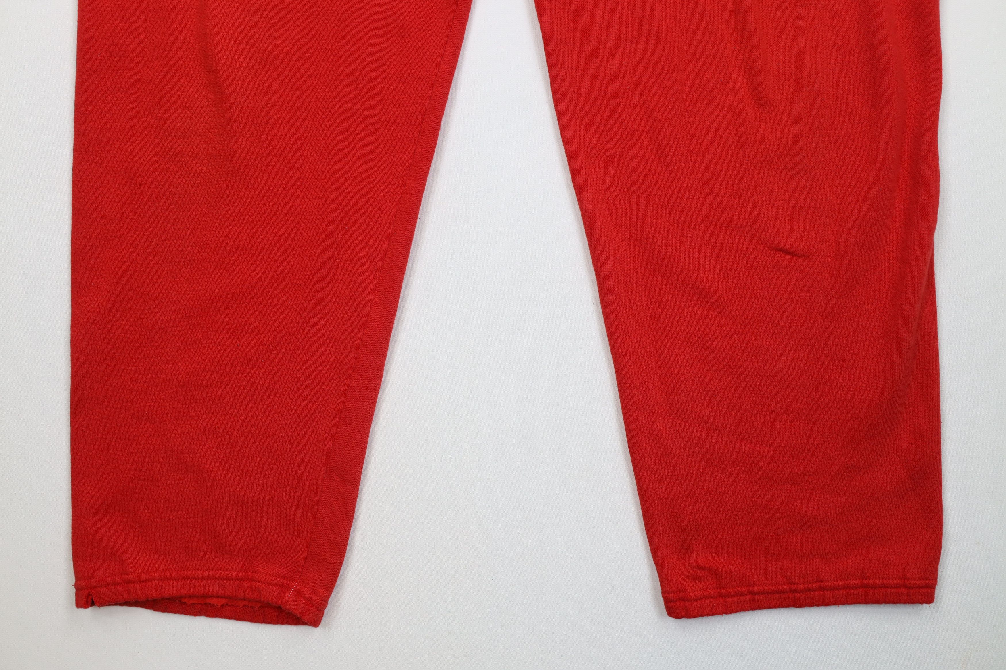Russell Athletic Vintage 70s Russell Athletic Blank Sweatpants Red USA Size US 36 / EU 52 - 4 Thumbnail