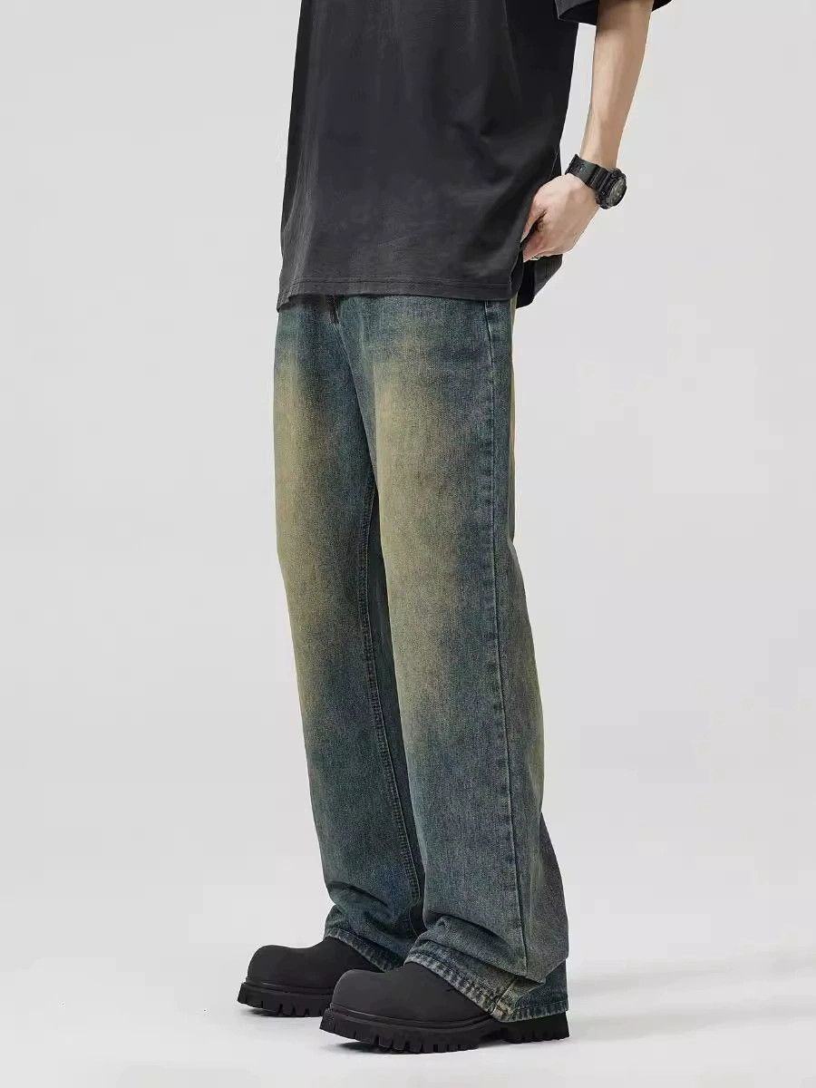 Japanese Brand × Vintage American oversize retro loose washed distressed baggy jeans Size US 32 / EU 48 - 3 Thumbnail