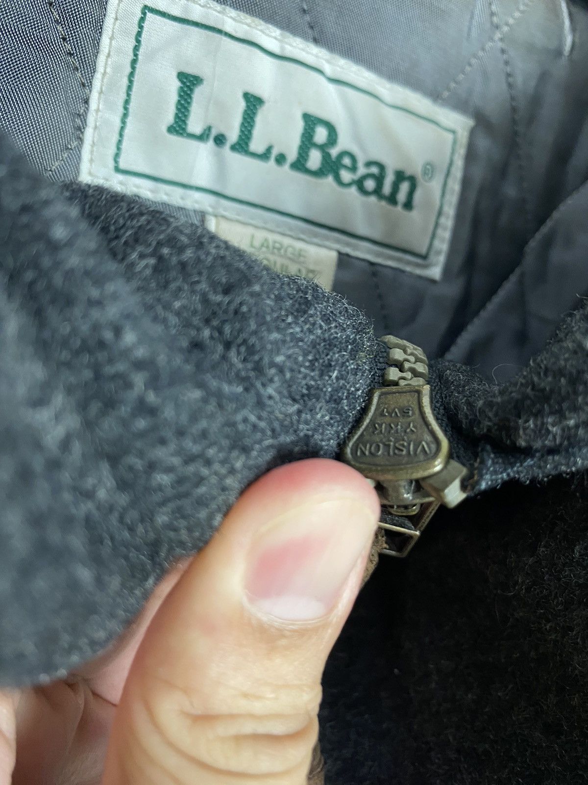 L.L. Bean Rare‼️ Vintage L.L. Bean Outerwear Wool Tweed Hunting Coat Size US L / EU 52-54 / 3 - 6 Thumbnail