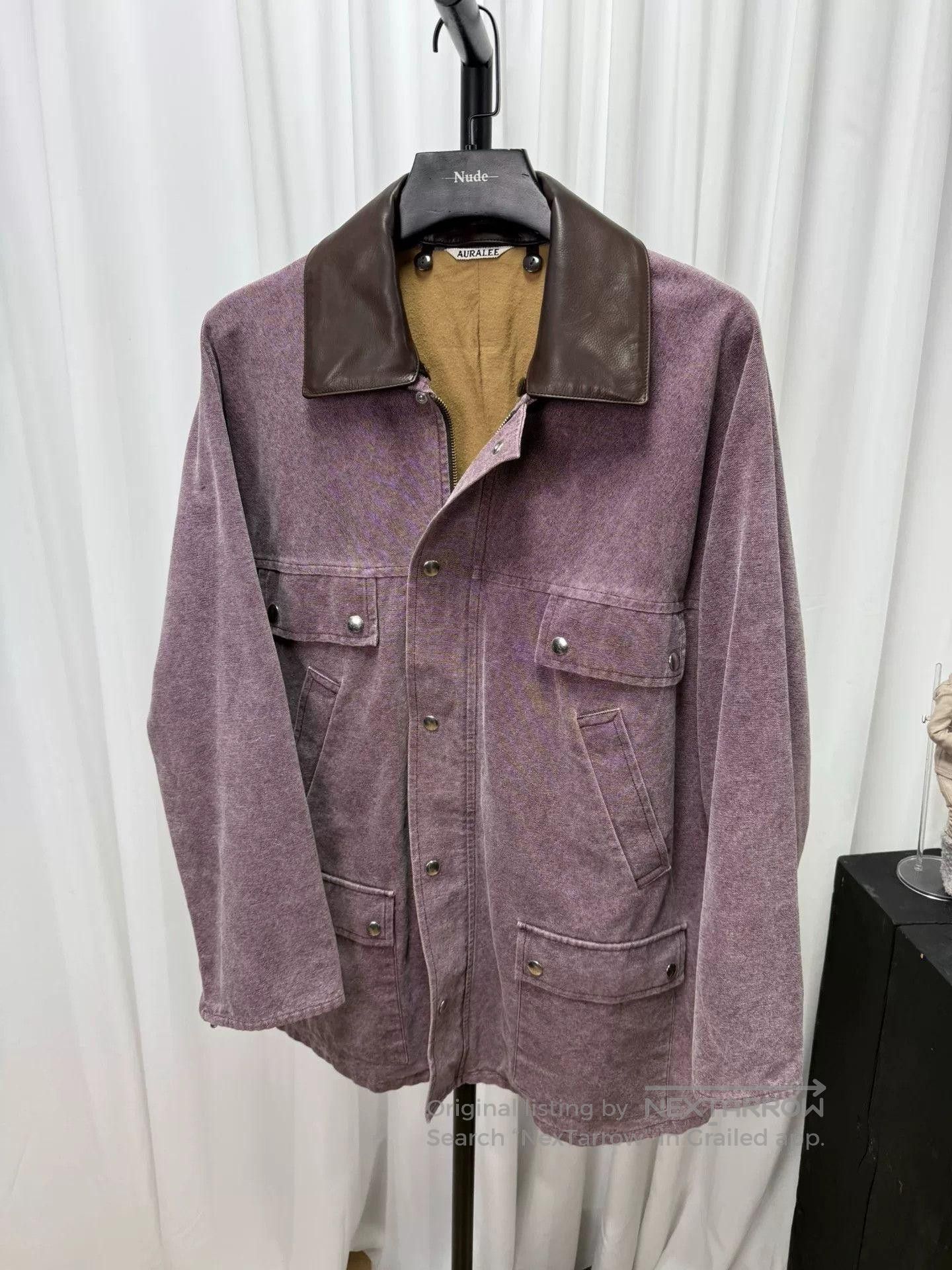 Auralee Auralee Washi Duck Canvas Jacket | Grailed