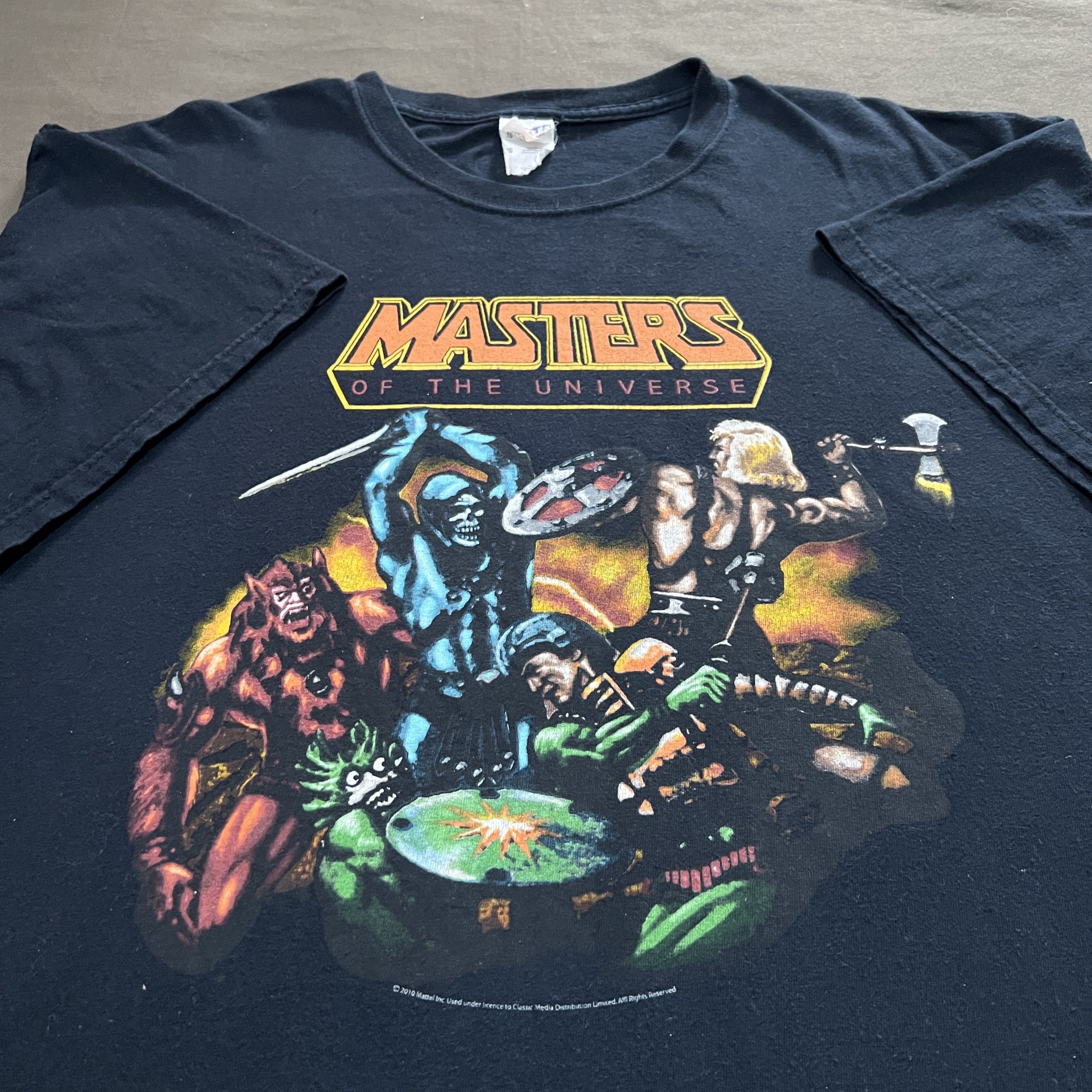 Cartoon Network Vintage Y2K Masters Of The Universe Promo Tee He-Man She-Ra Size US XL / EU 56 / 4 - 1 Thumbnail