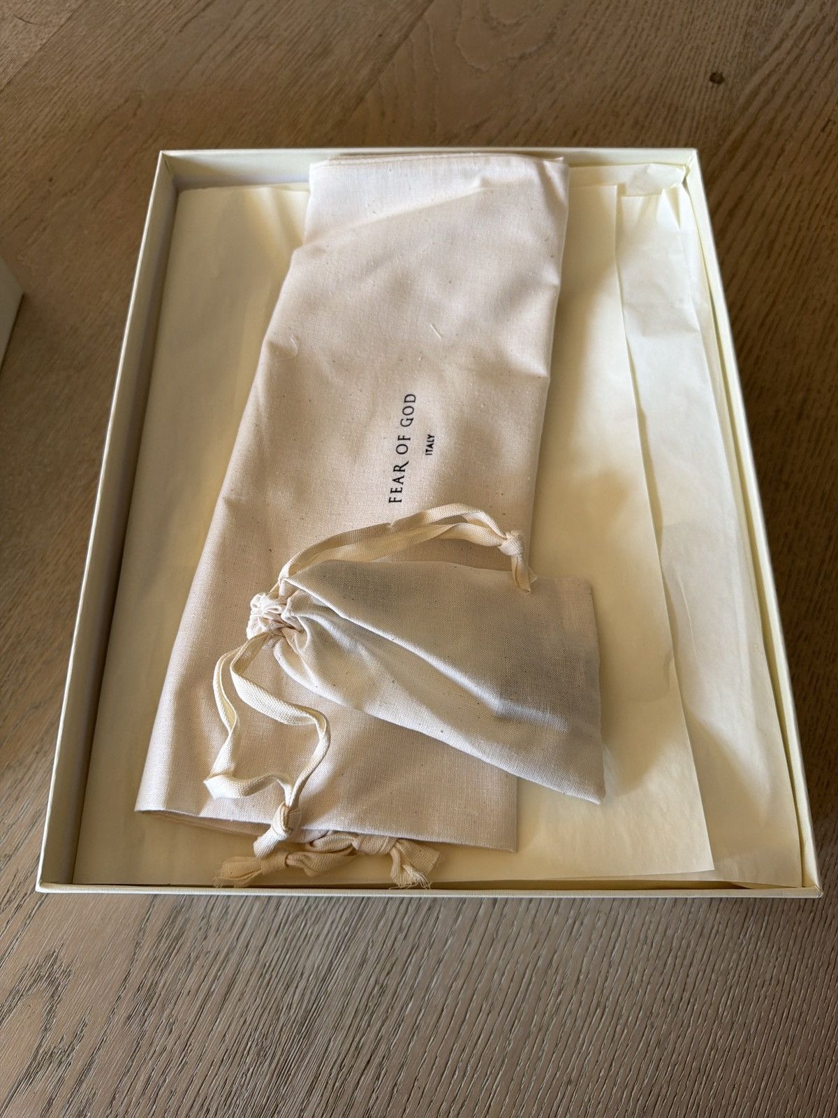 Fear of God $1195 Fear of god HIKING SNEAKER STONE NABUK 39 NIB Size US 6 / EU 39 - 8 Thumbnail