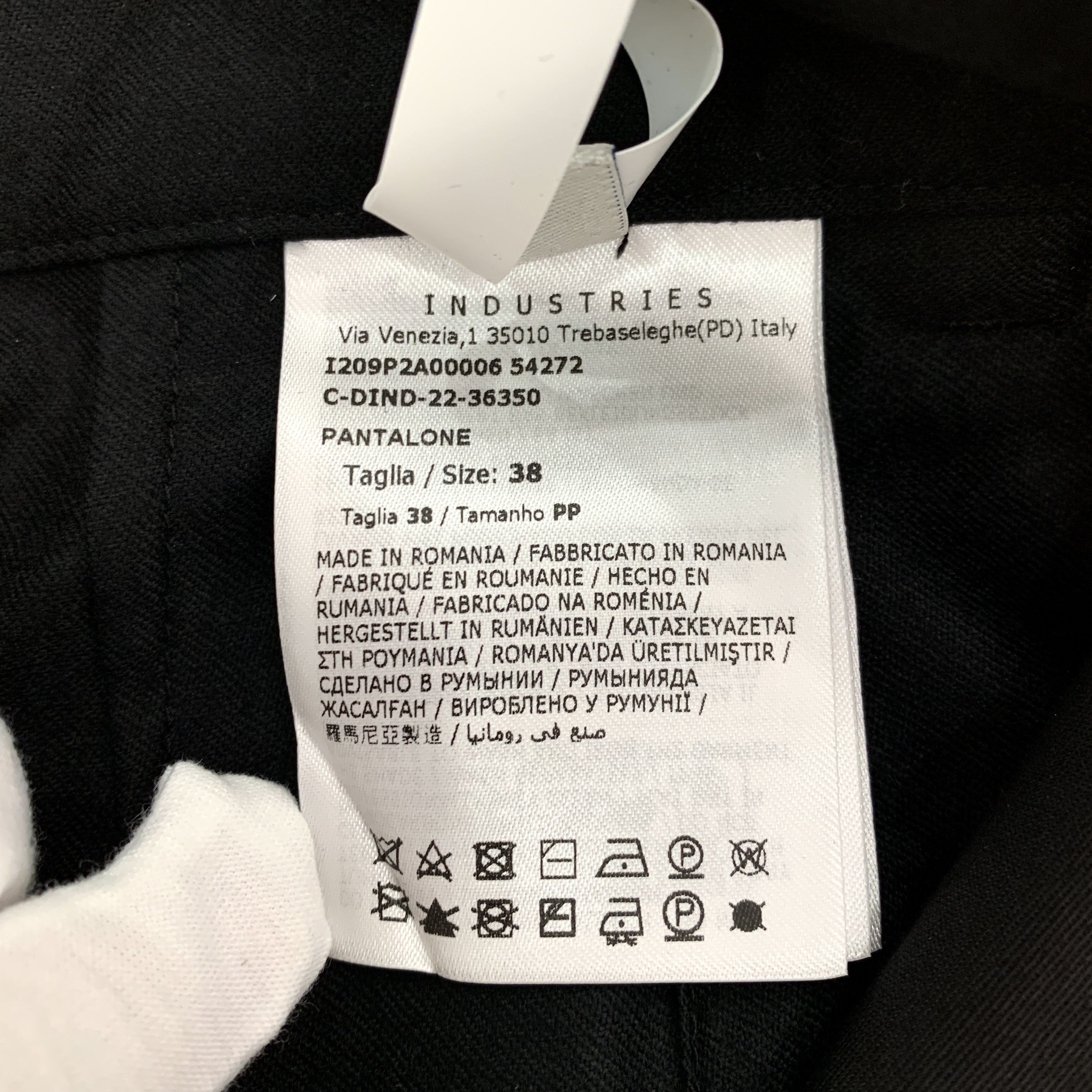 Moncler Moncler Wool Trousers (Size 38) Size 38" / US 16 / IT 52 - 4 Thumbnail