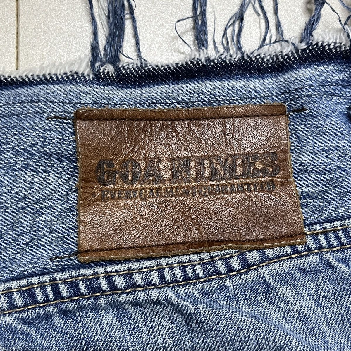If Six Was Nine × Japanese Brand × Le Grande Bleu (L.G.B.) G.o.a Nimes Raw Cut Selvedge Jeans Size 29" - 17 Thumbnail