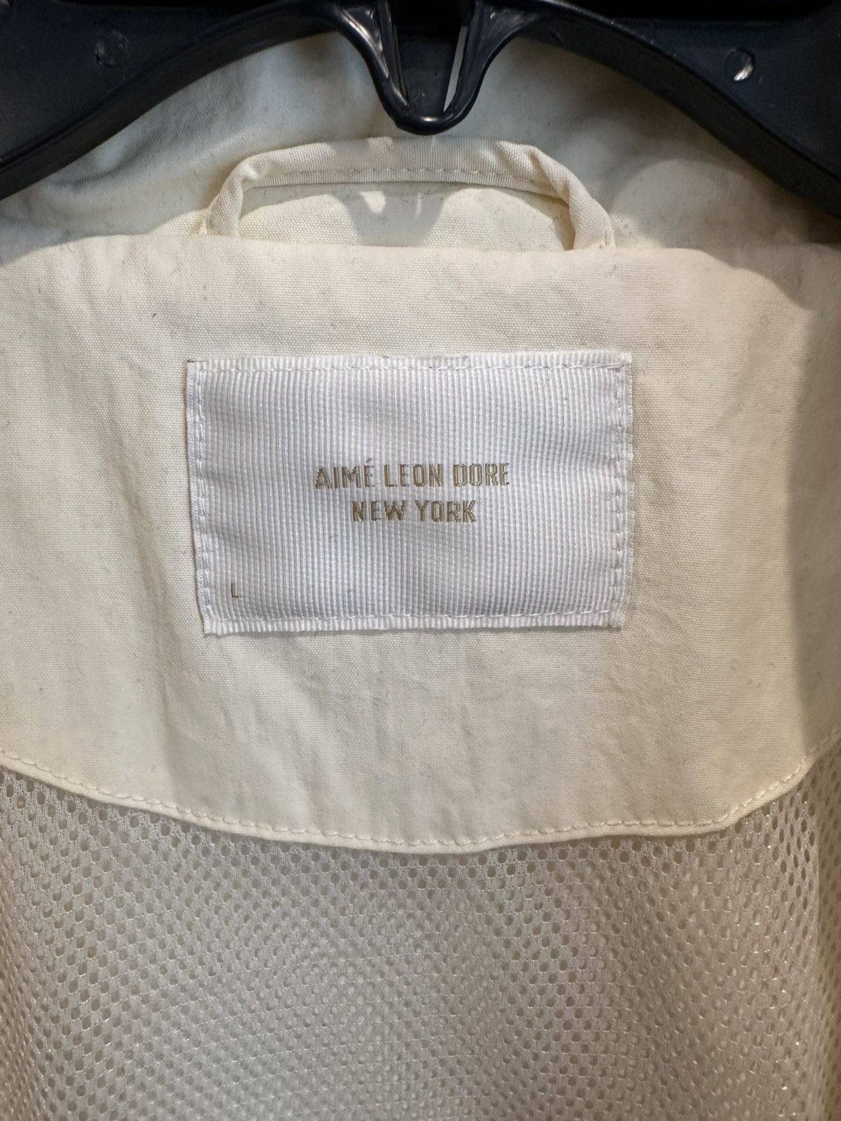 Aime Leon Dore aime leon dore Light Nylon Sailing Jacket Ivory Off white Size US L / EU 52-54 / 3 - 6 Thumbnail