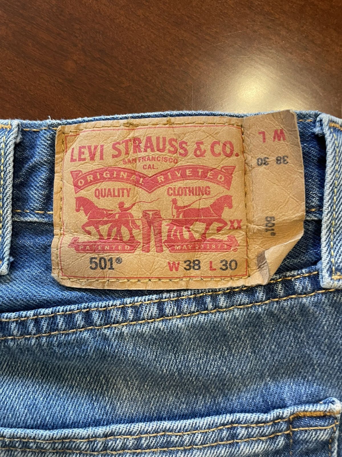 Levi's Levi’s 501XX Denim Jeans Size US 38 / EU 54 - 3 Thumbnail