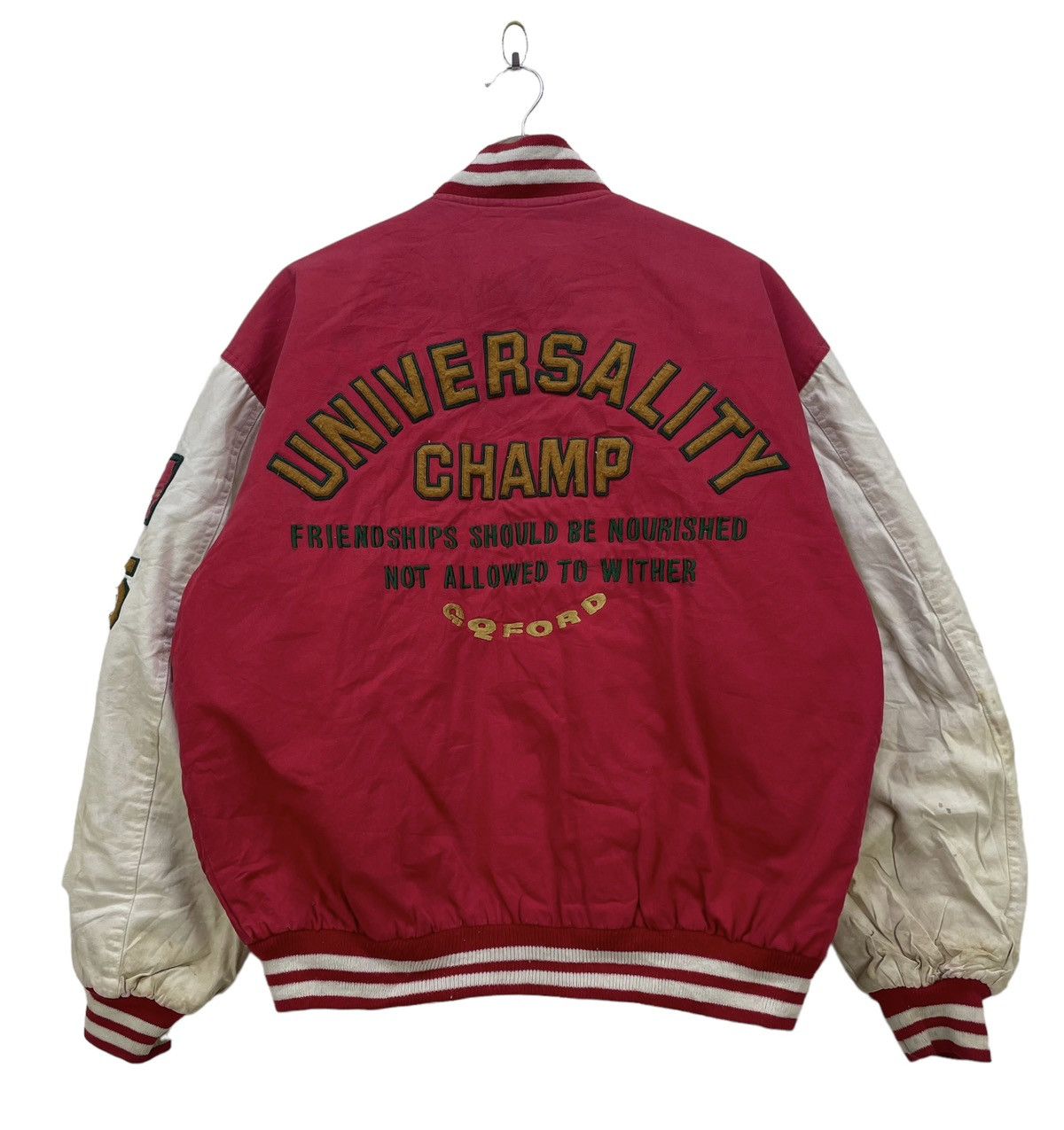 Japanese Brand × Vintage Japanese Brand Personal Status Bomber Jacket Size US M / EU 48-50 / 2 - 1 Thumbnail