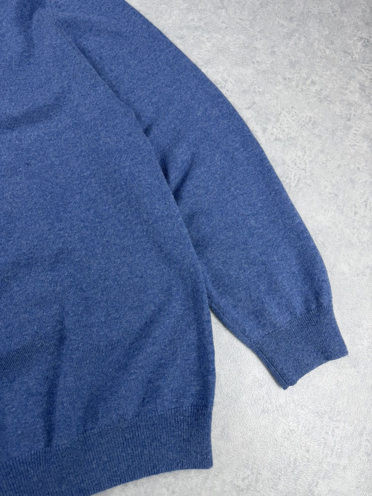 Other Acquapura 100% Cashmere Sweater Blue Made in Italy Size XXL Size US XXL / EU 58 / 5 - 2 Thumbnail