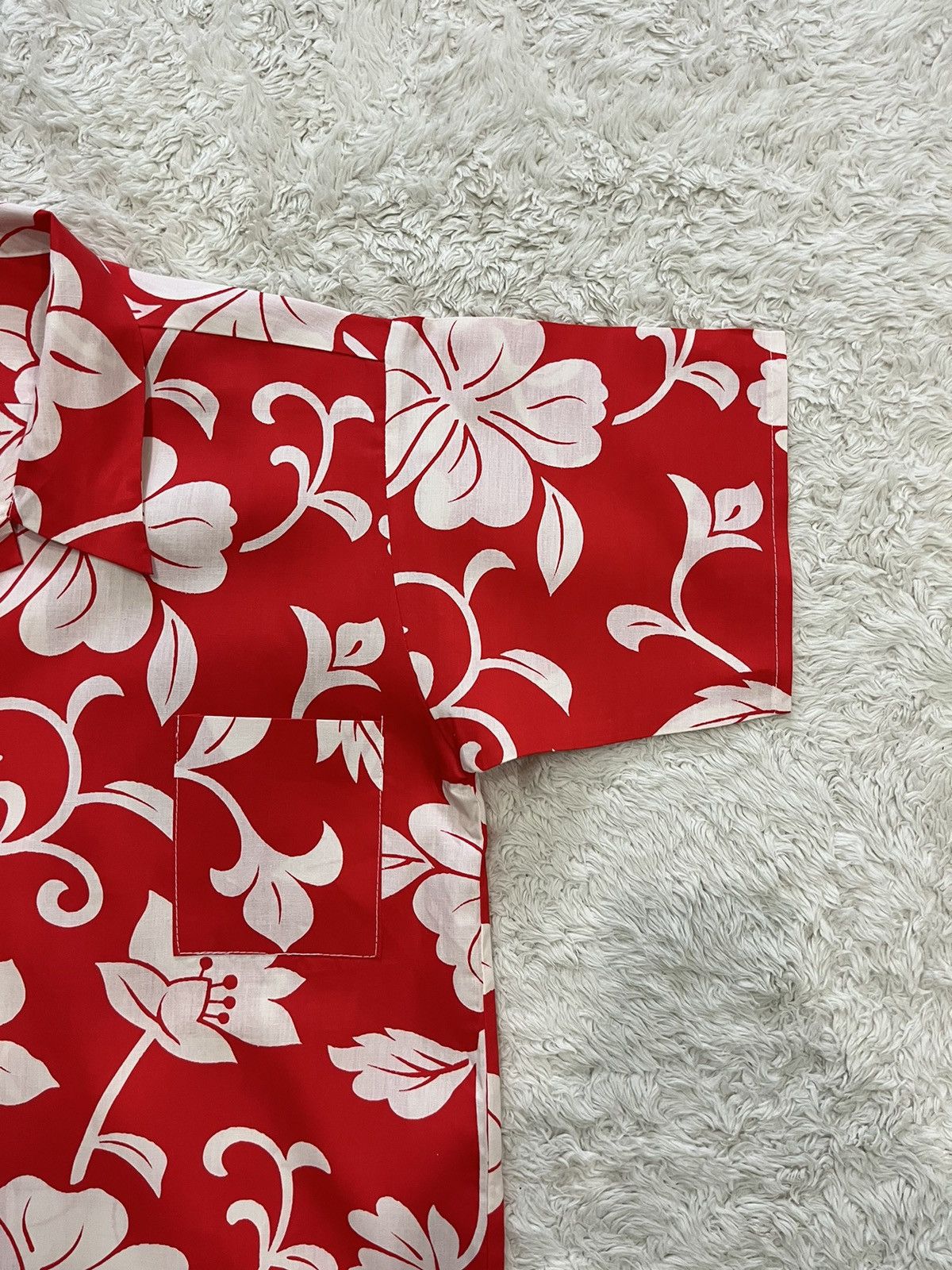 Vintage vintage 70's 80's hibiscus hawaiian selvedge shirt Size US M / EU 48-50 / 2 - 2 Thumbnail