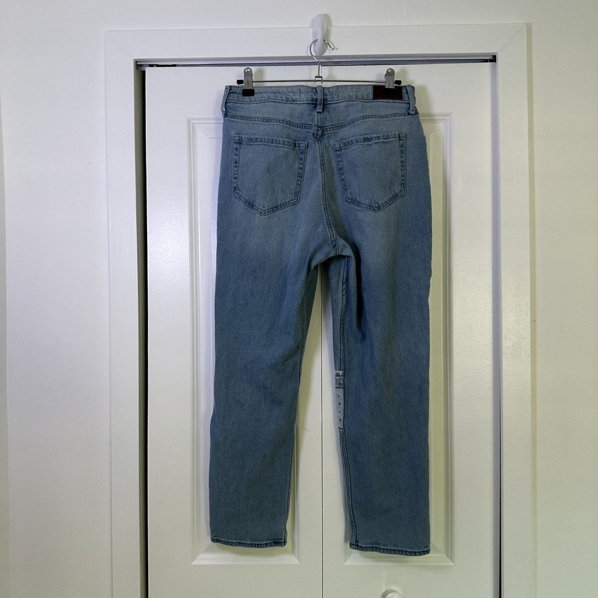 Hollister Hollister Women’s Patchwork Distressed Jeans Size 9 Size 29" - 2 Thumbnail