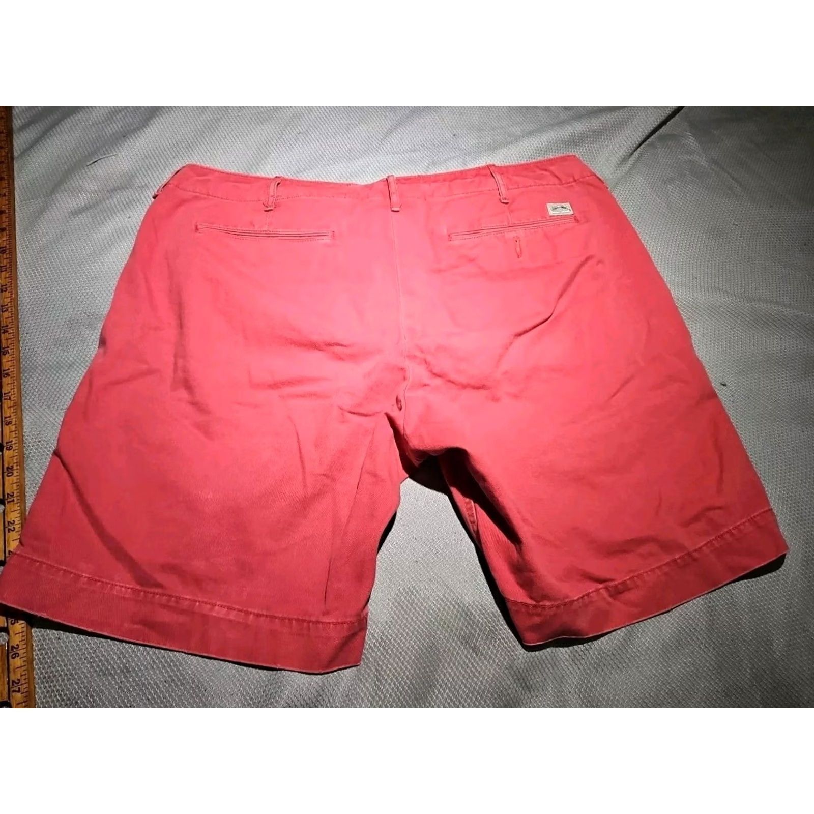 Vintage VINTAGE Denim & Supply Ralph Lauren Shorts Mens 38 Pink Casual 9" Inseam Chino Size US 38 / EU 54 - 3 Thumbnail