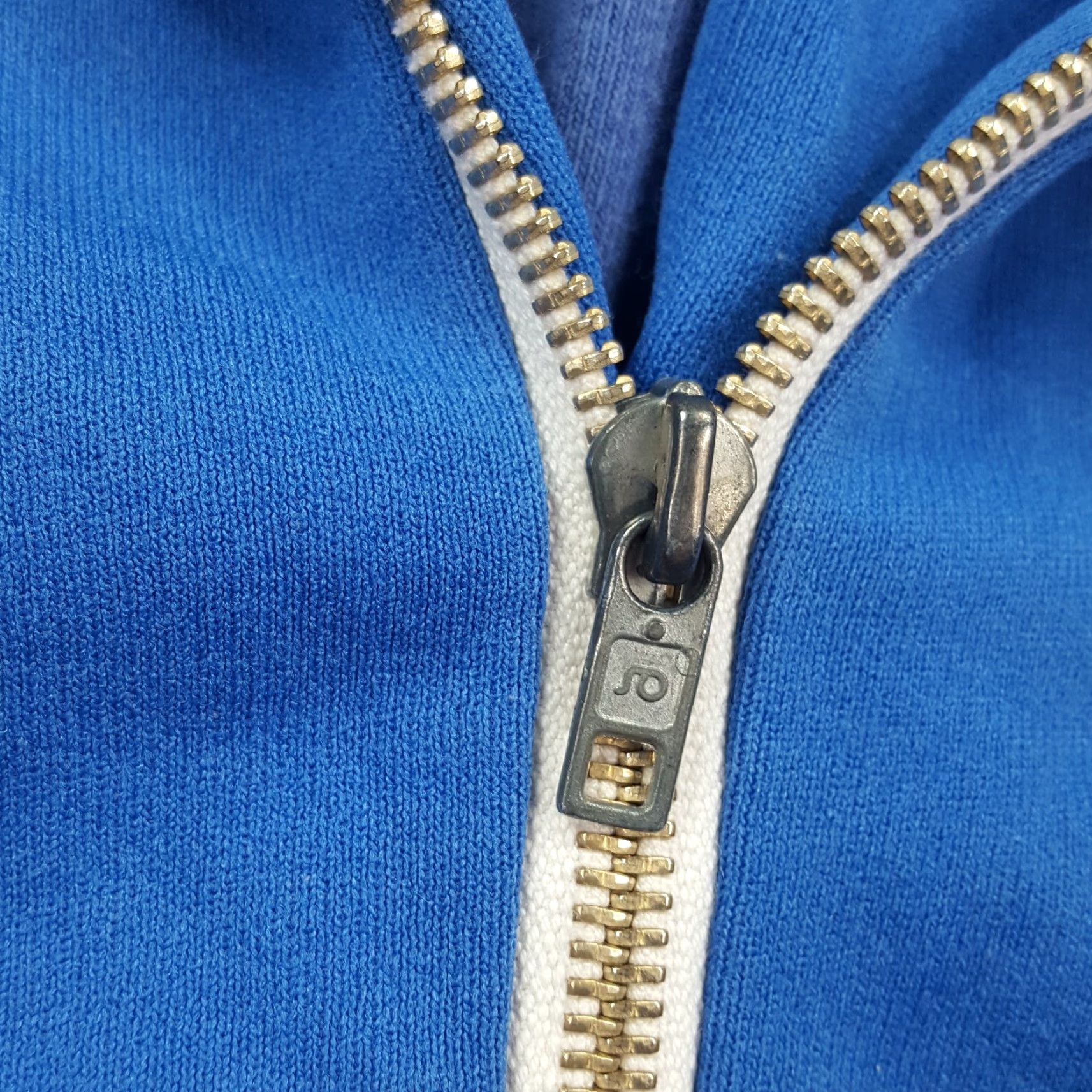 Vintage VINTAGE VTG 80s German Track Suit Jacket Men's S Sports Zip Sweatshirt Germany Veb Blue Stadium Football Soccer Retro Windbreaker 70s 80s Size US S / EU 44-46 / 1 - 4 Thumbnail