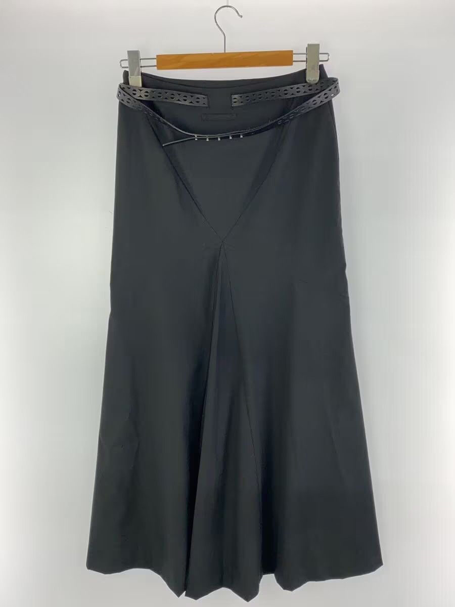 Jean Paul Gaultier Belt Wool Maxi Skirt Size 27" / US 4 / IT 40 - 2 Thumbnail