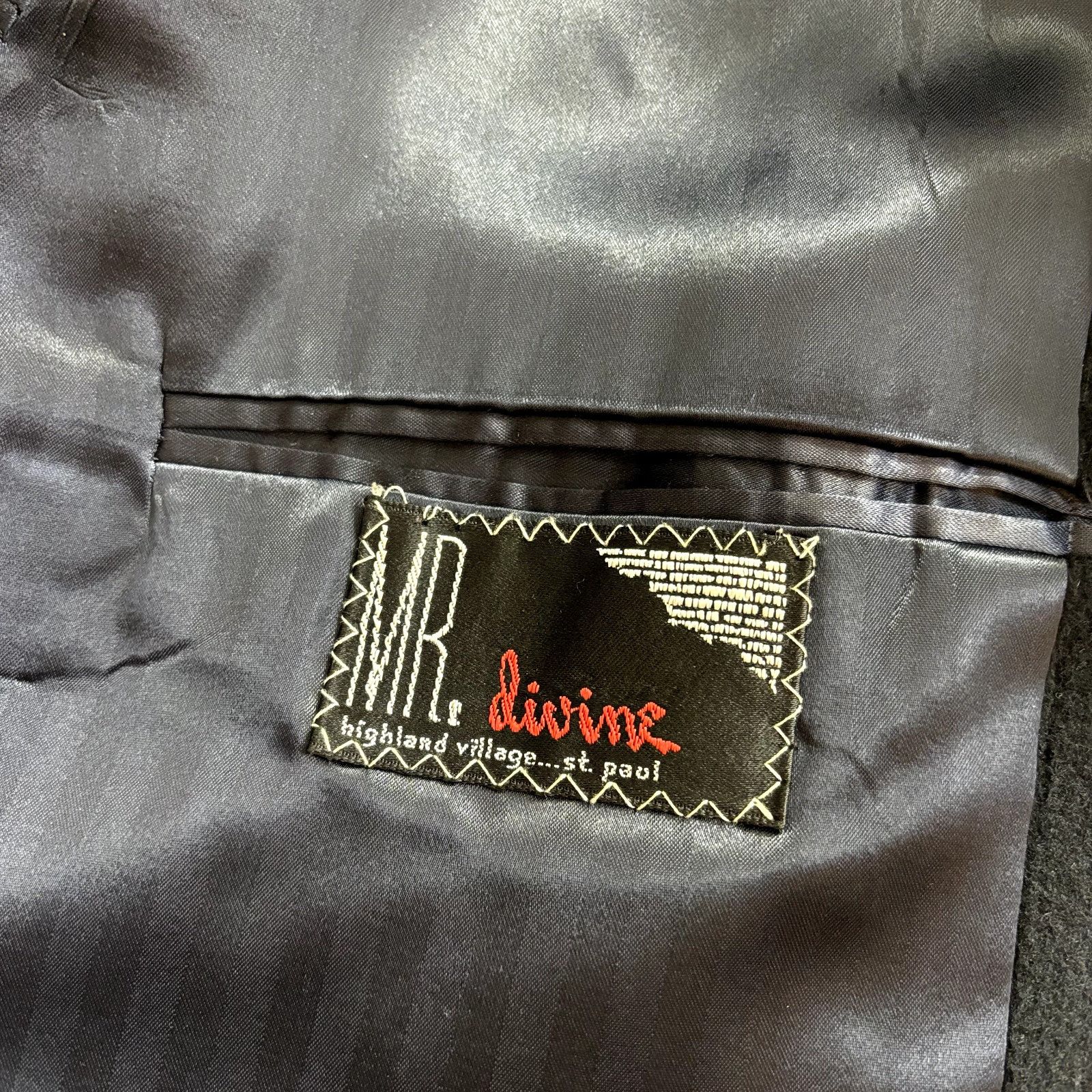 Other Mr. Divine Size 44 Men's Black Pure Cashmere Hand Tailored O Size US S / EU 44-46 / 1 - 8 Thumbnail