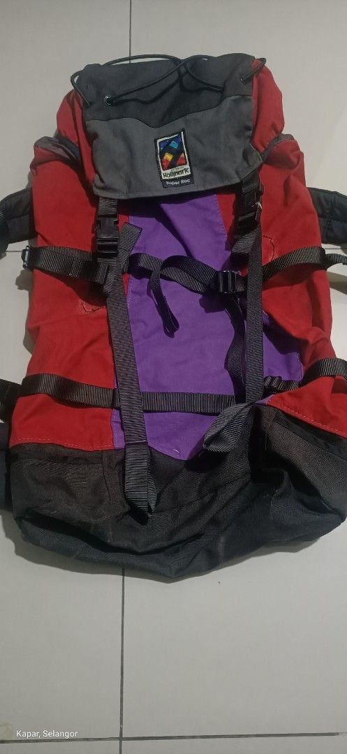 Vintage Vintage Hallmark super roc rucksack hiking backpack 50l Size ONE SIZE - 2 Thumbnail