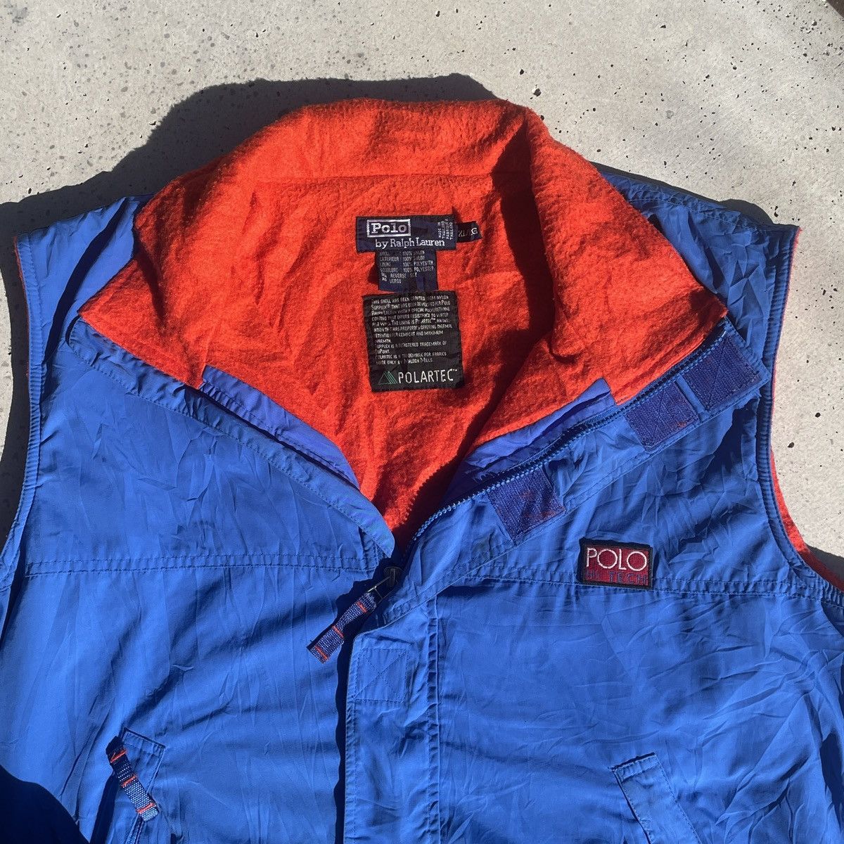 Polo Ralph Lauren Polo Hi Tech Fleece Vest – Ralph Lauren – 90s Vintage OG Size US XL / EU 56 / 4 - 2 Thumbnail