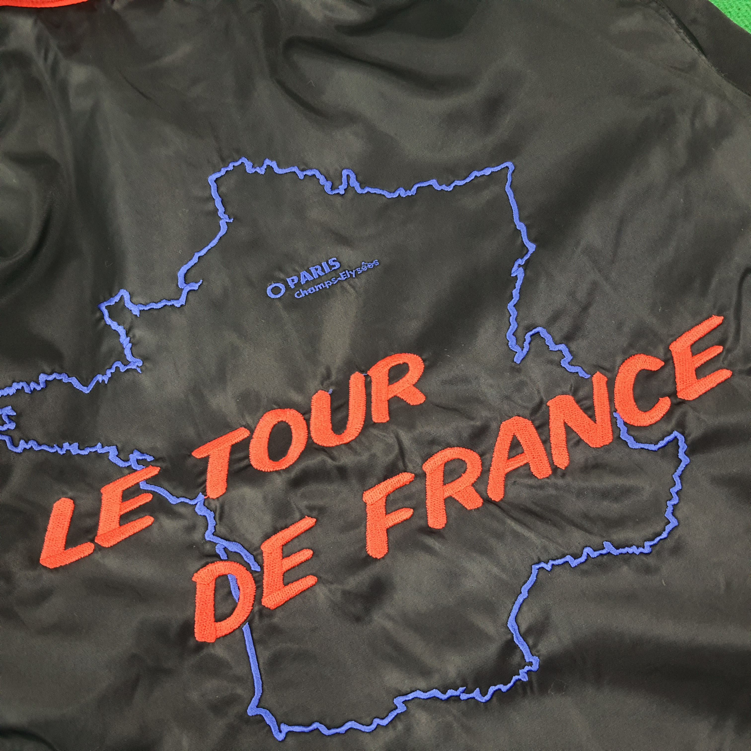 Vintage Vintage Le Tour De France Reversible Sports Jacket C234N22 Size US L / EU 52-54 / 3 - 2 Thumbnail