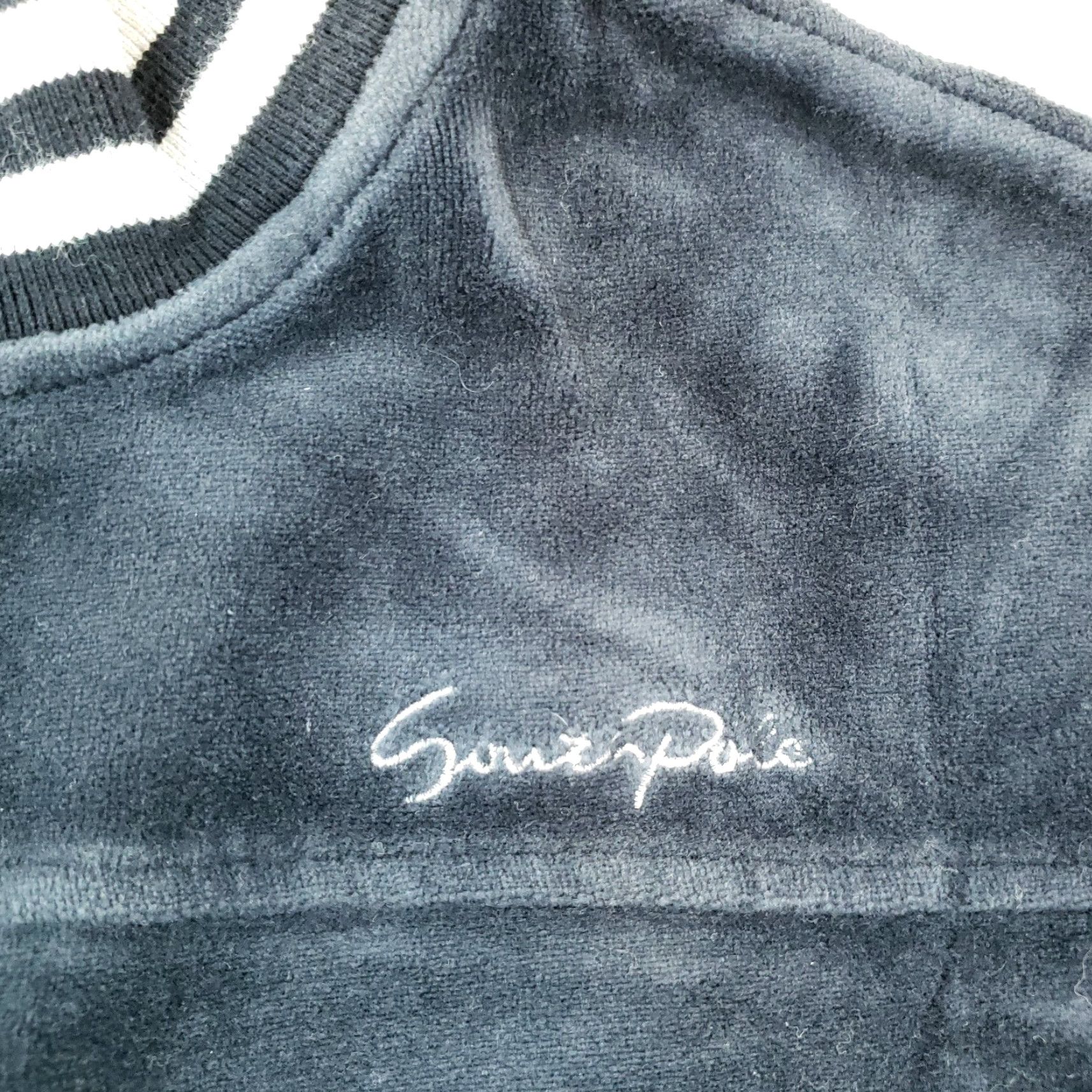 Southpole Southpole Velour Full Zip Jacket Womens 2XL Blue Long Sleeve Pockets Size XXL / US 16-18 / IT 52-54 - 5 Thumbnail
