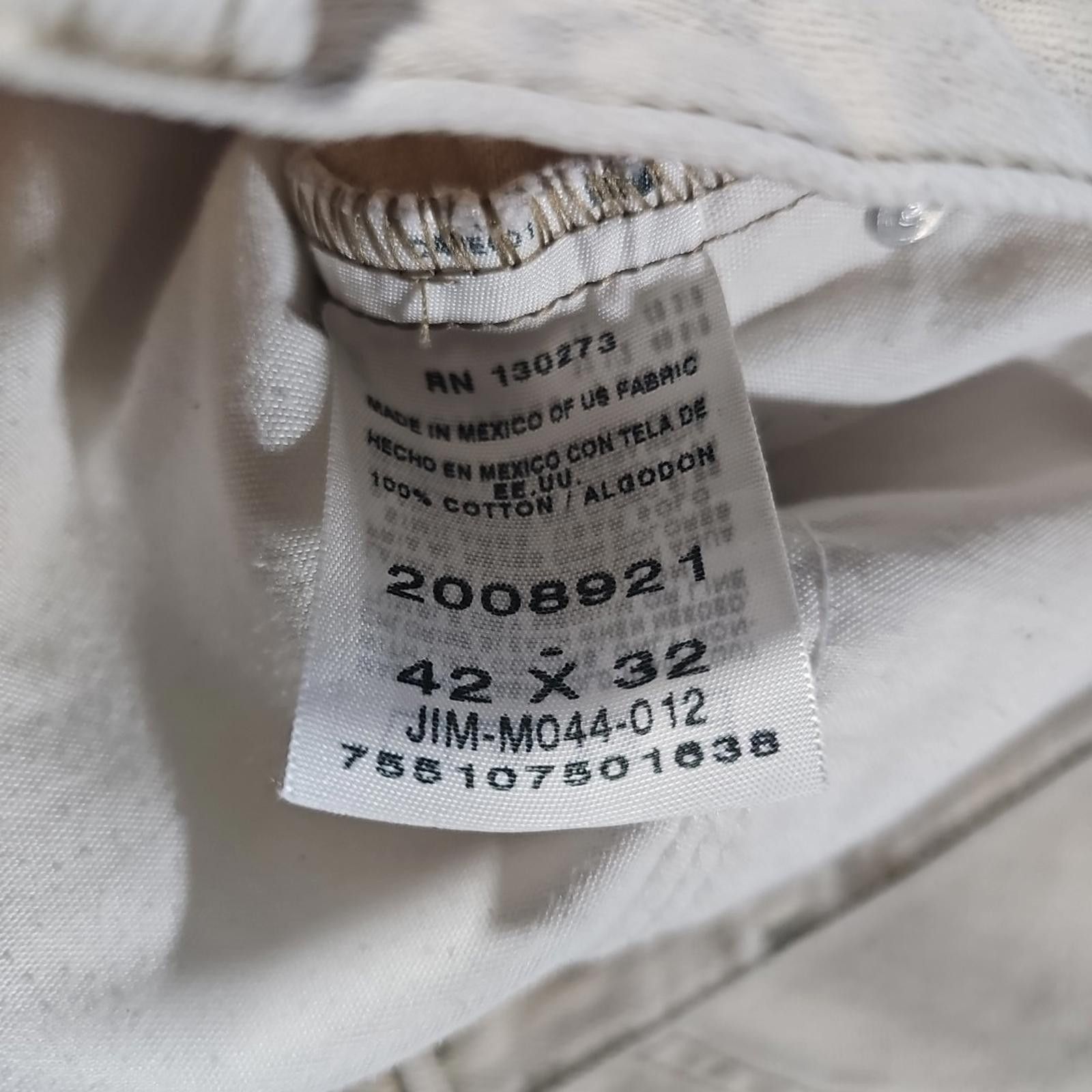 Lee Lee Regular Fit 42x32 Beige Jeans Size US 42 / EU 58 - 4 Thumbnail