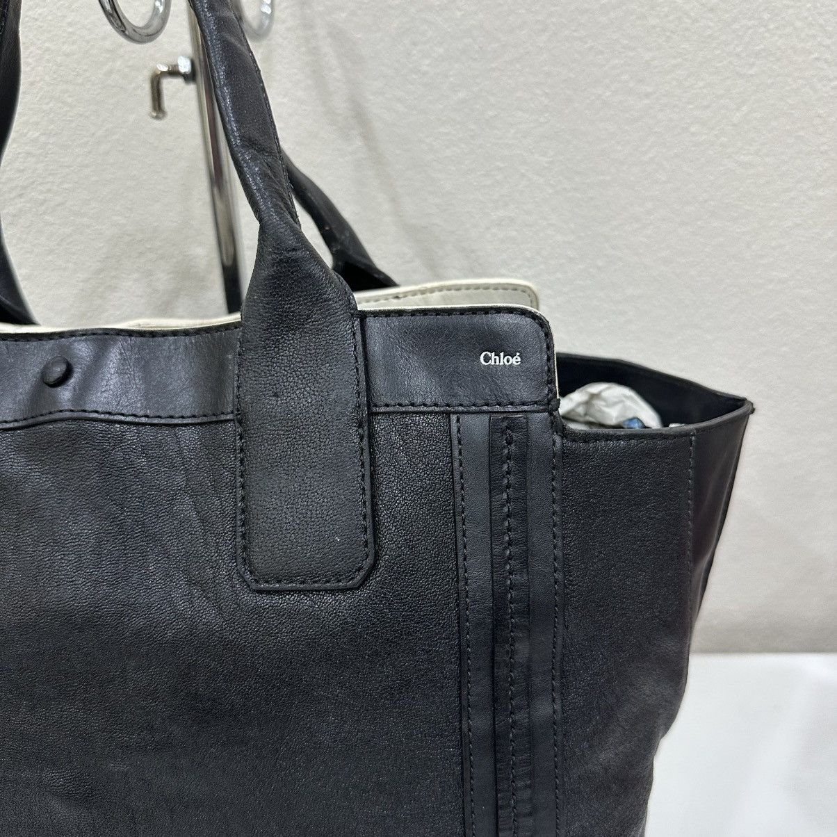 Chloe ‼️LASTDROP‼️ CHLOE ALISON SHEEPSKIN LEATHER TOTE BAG Size ONE SIZE - 3 Thumbnail