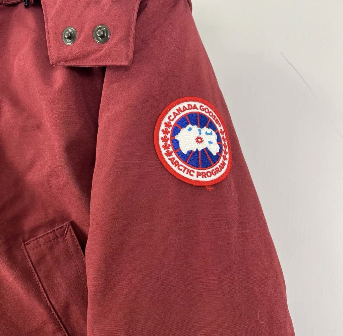 Canada Goose Canada Goose / Burgundy Women's Parka Down Jacket K12 Size XS / US 0-2 / IT 36-38 - 4 Thumbnail