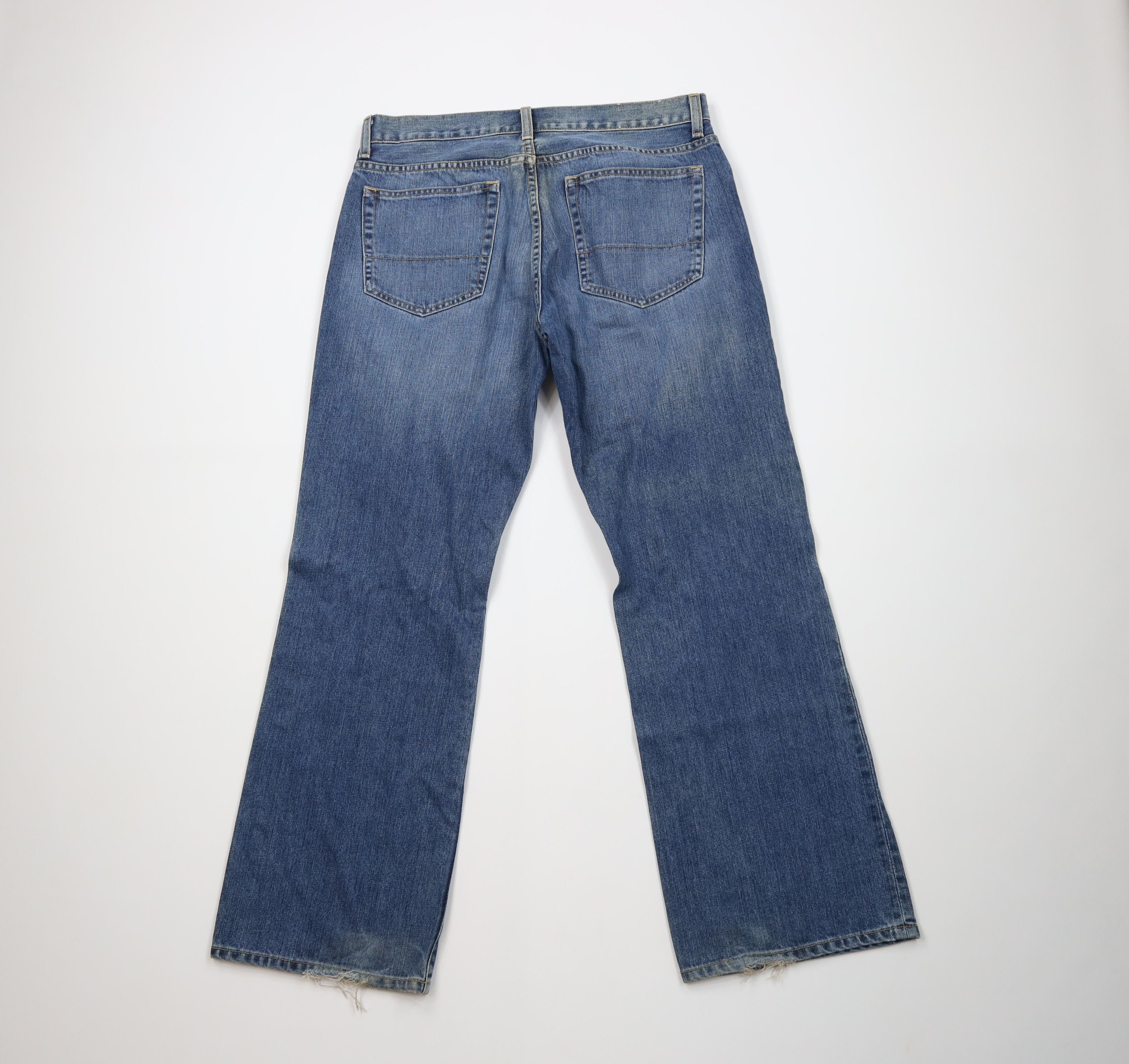 J.Crew Vintage Y2K J Crew Loose Fit Wide Leg Denim Jeans Blue Size US 34 / EU 50 - 10 Thumbnail