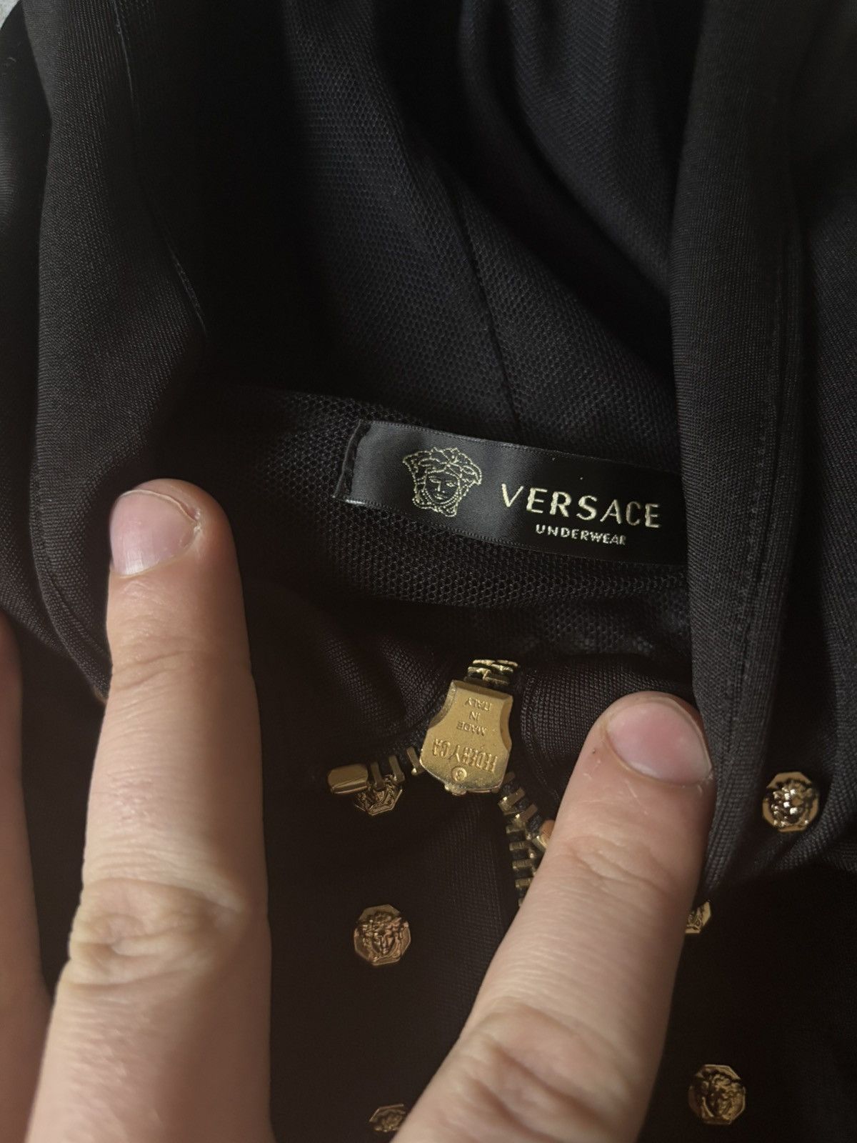 Designer × Versace VERSACE MEDUSA ZIP HOODIE Size S / US 4 / IT 40 - 5 Thumbnail
