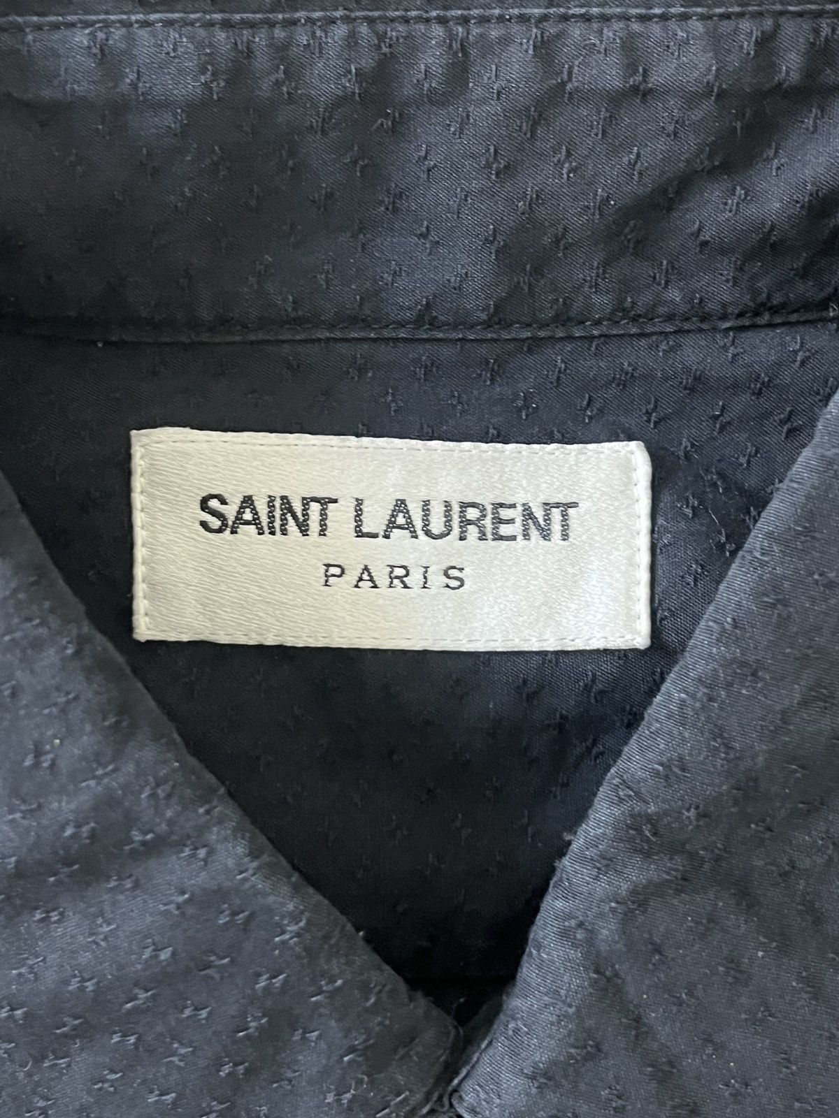 Saint Laurent Paris Sample Saint Laurent Star Button-Up Shirt Size US M / EU 48-50 / 2 - 5 Thumbnail