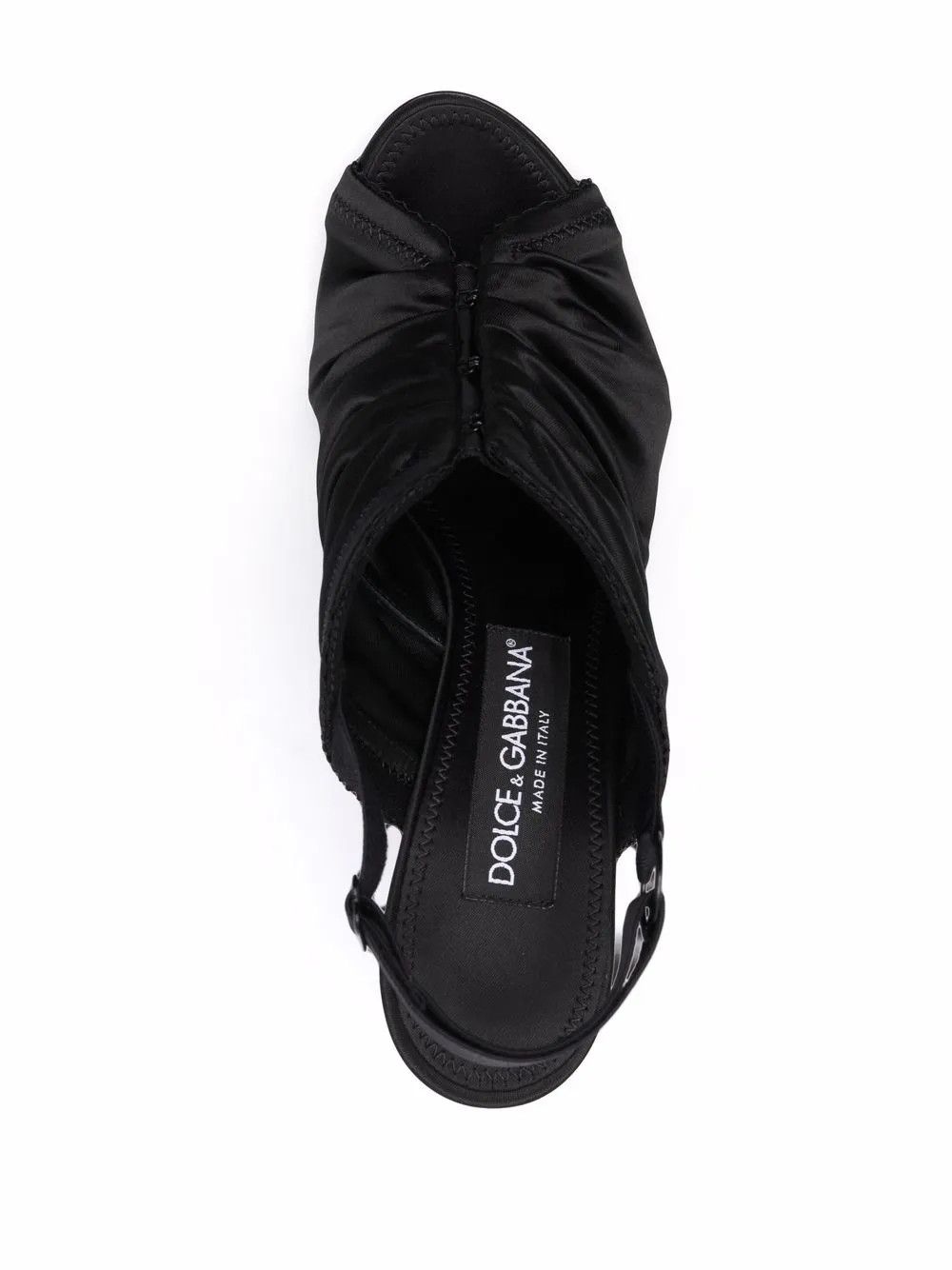 Dolce & Gabbana o1y0925 Spike Heel Sandals in Black Size US 4 / IT 34 - 4 Thumbnail