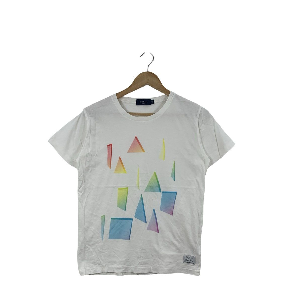 Paul Smith PAUL SMITH JEANS Colorful Geometric Design Tee Shirt Top Size US M / EU 48-50 / 2 - 3 Thumbnail