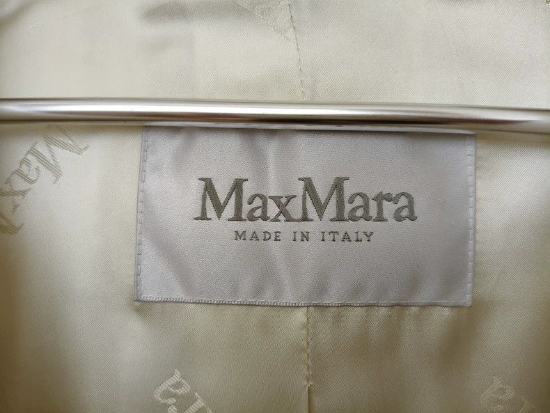 Max Mara Max Mara Teddy White Mid-Length Size XS / US 0-2 / IT 36-38 - 8 Thumbnail