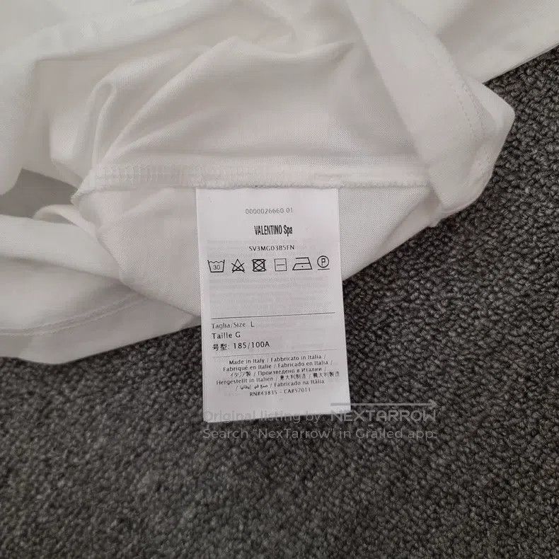 Valentino Valentino T-shirt short sleeves Size US L / EU 52-54 / 3 - 3 Thumbnail