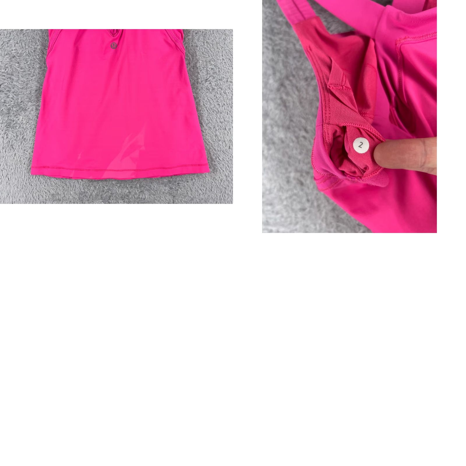 Lululemon Lululemon Shirt Women Pink Mile A Minute Tank Run Jersey Luxtreme W1B87S Sleeveless Racerback V-Neck Casual Shirt, 2, Regular, Pink, Women's Tank Size XS / US 0-2 / IT 36-38 - 9 Thumbnail