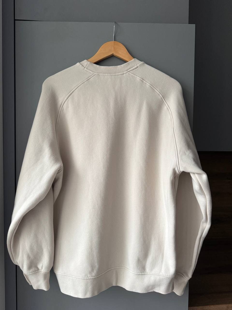 Nike × Vintage Nike 90s Vintage Embroidered Logo Light Brown Sweatshirt Y2K Size US L / EU 52-54 / 3 - 4 Thumbnail